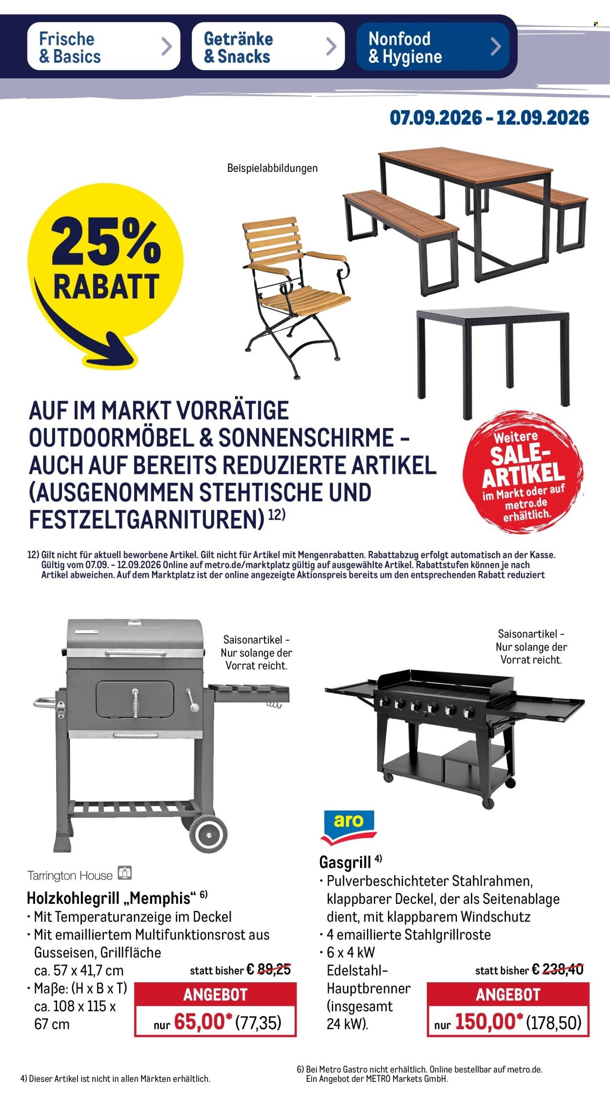 METRO Prospekt - NonFood-Angebote