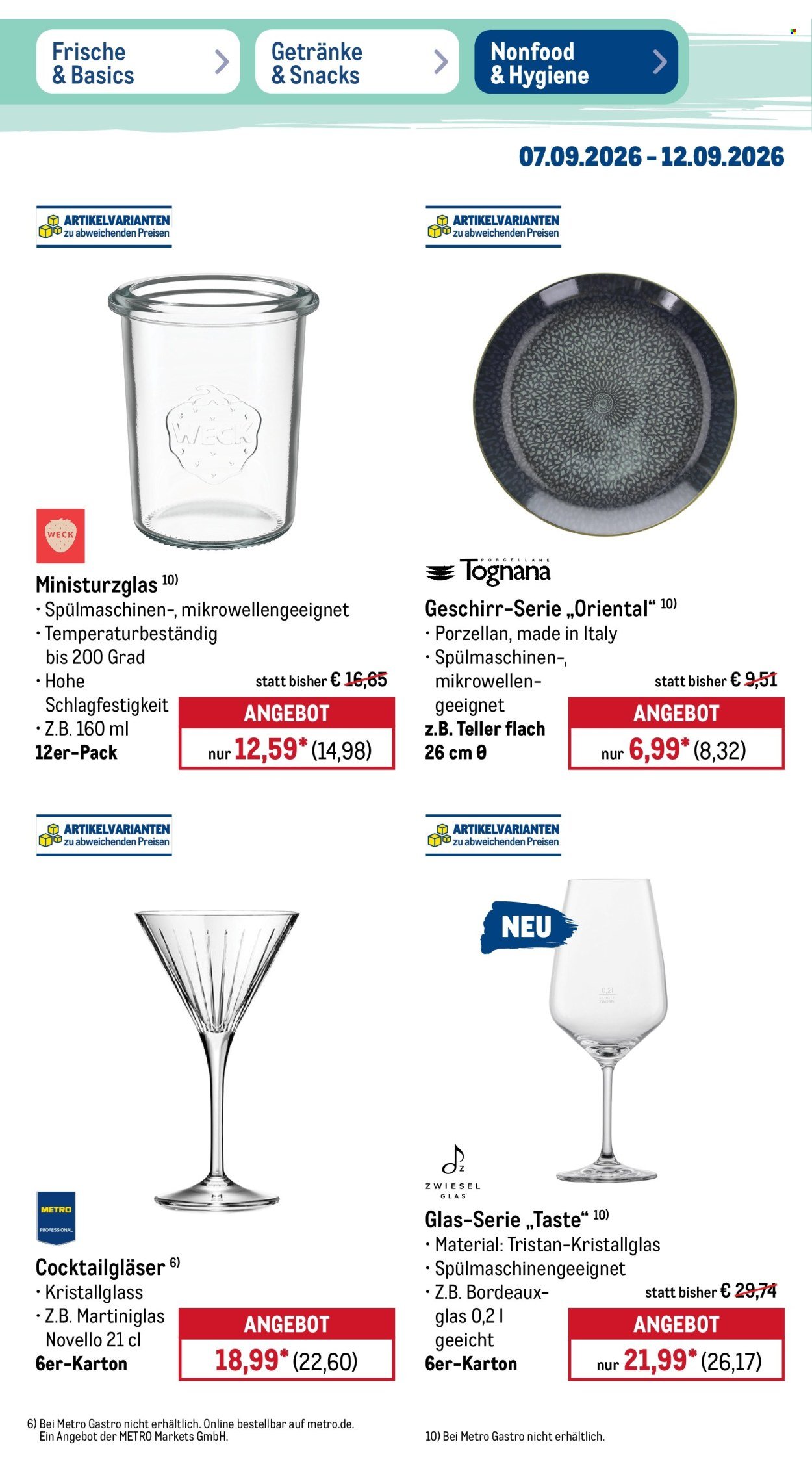 METRO Prospekt - NonFood-Angebote