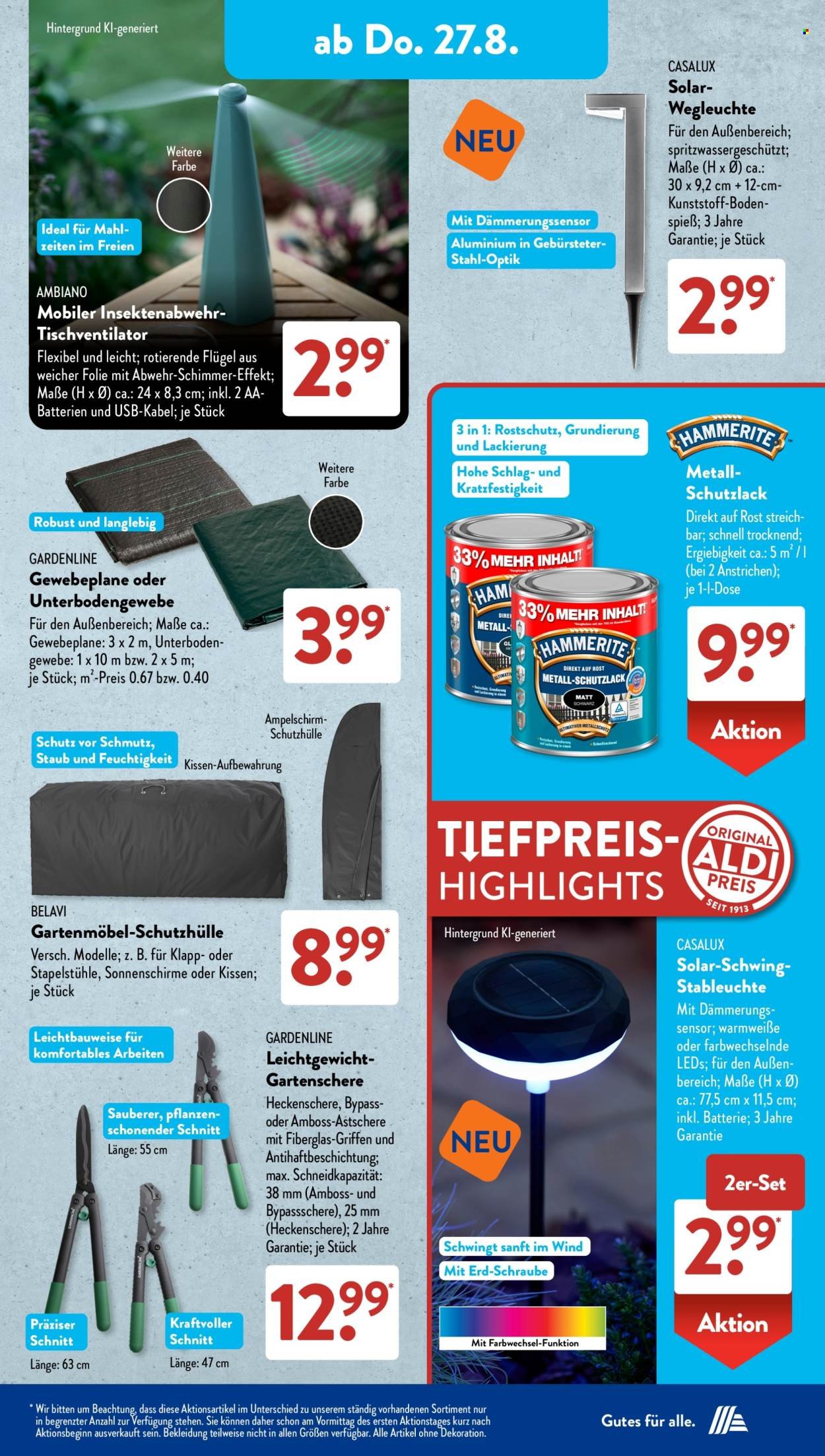 ALDI SÜD Prospekt - Ab Montag 24.08.2026