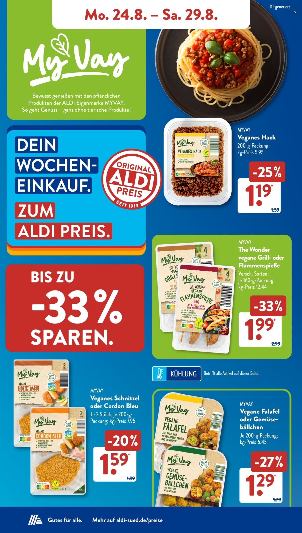 ALDI SÜD Prospekt - Ab Montag 24.08.2026