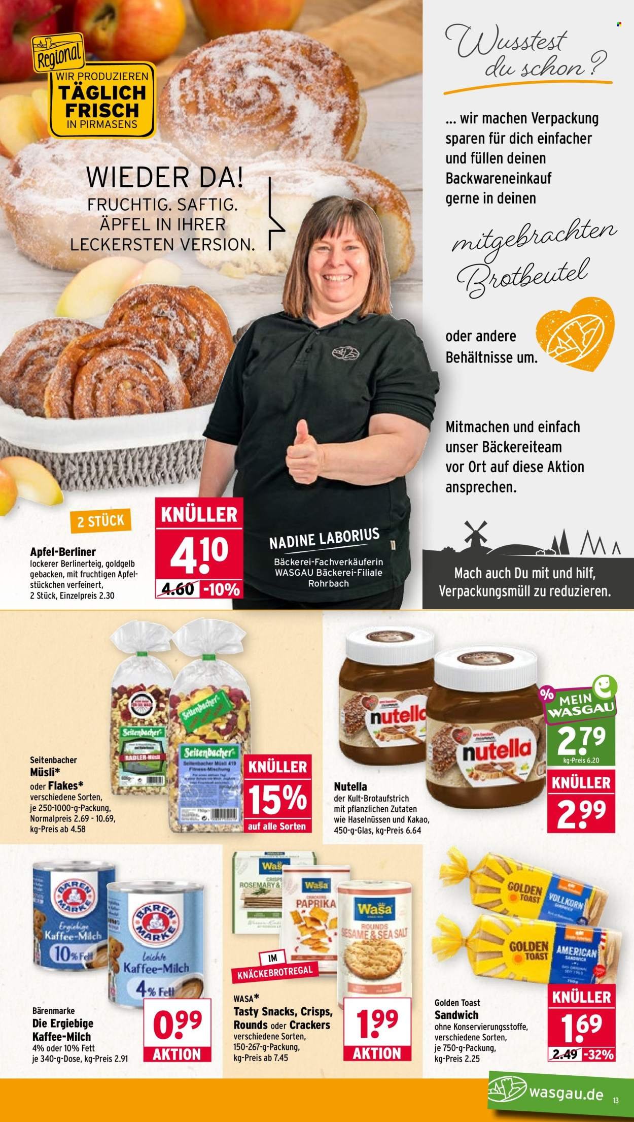 WASGAU Prospekt - Ab Montag 21.09.2026