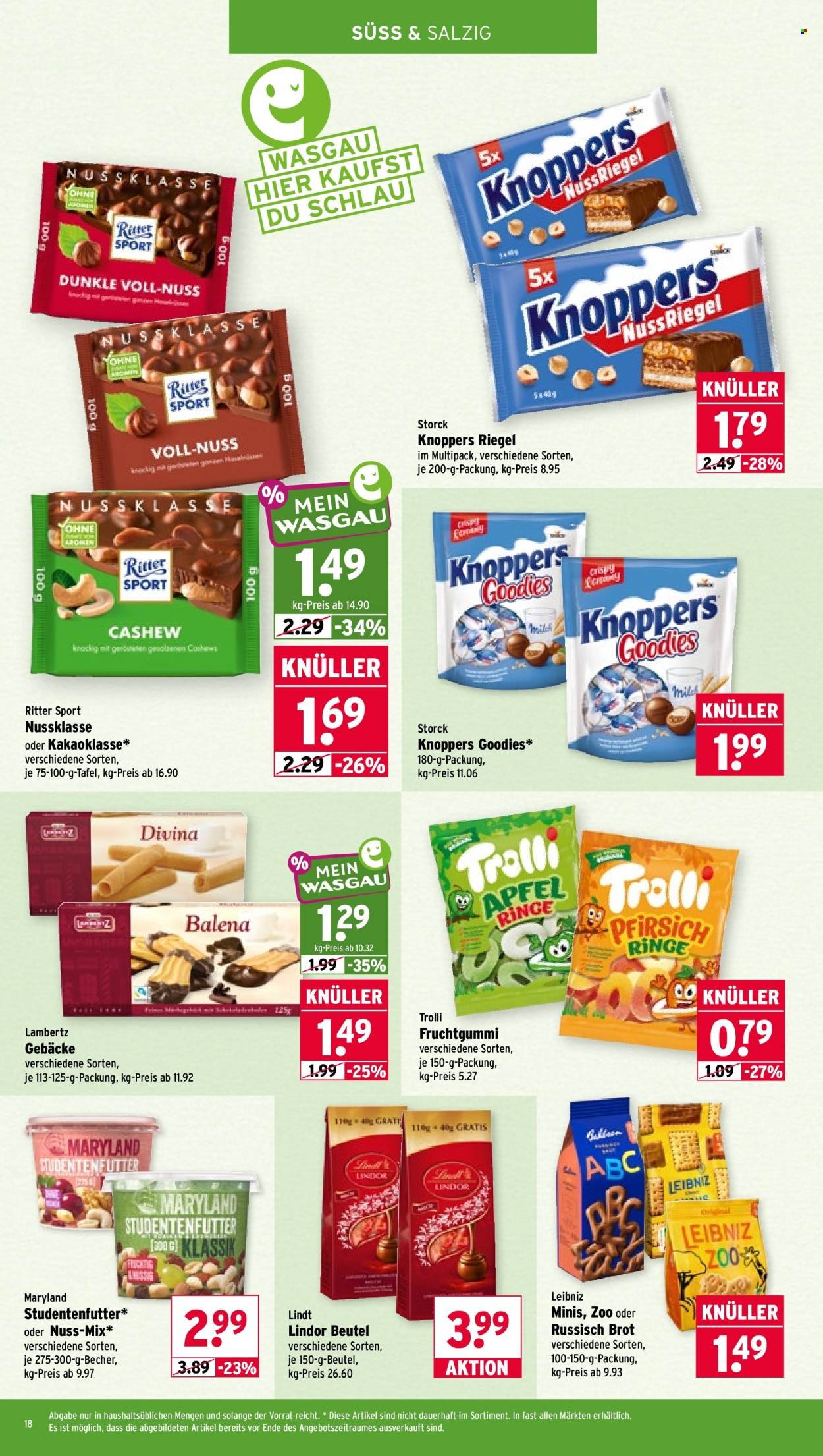 WASGAU Prospekt - Ab Montag 21.09.2026
