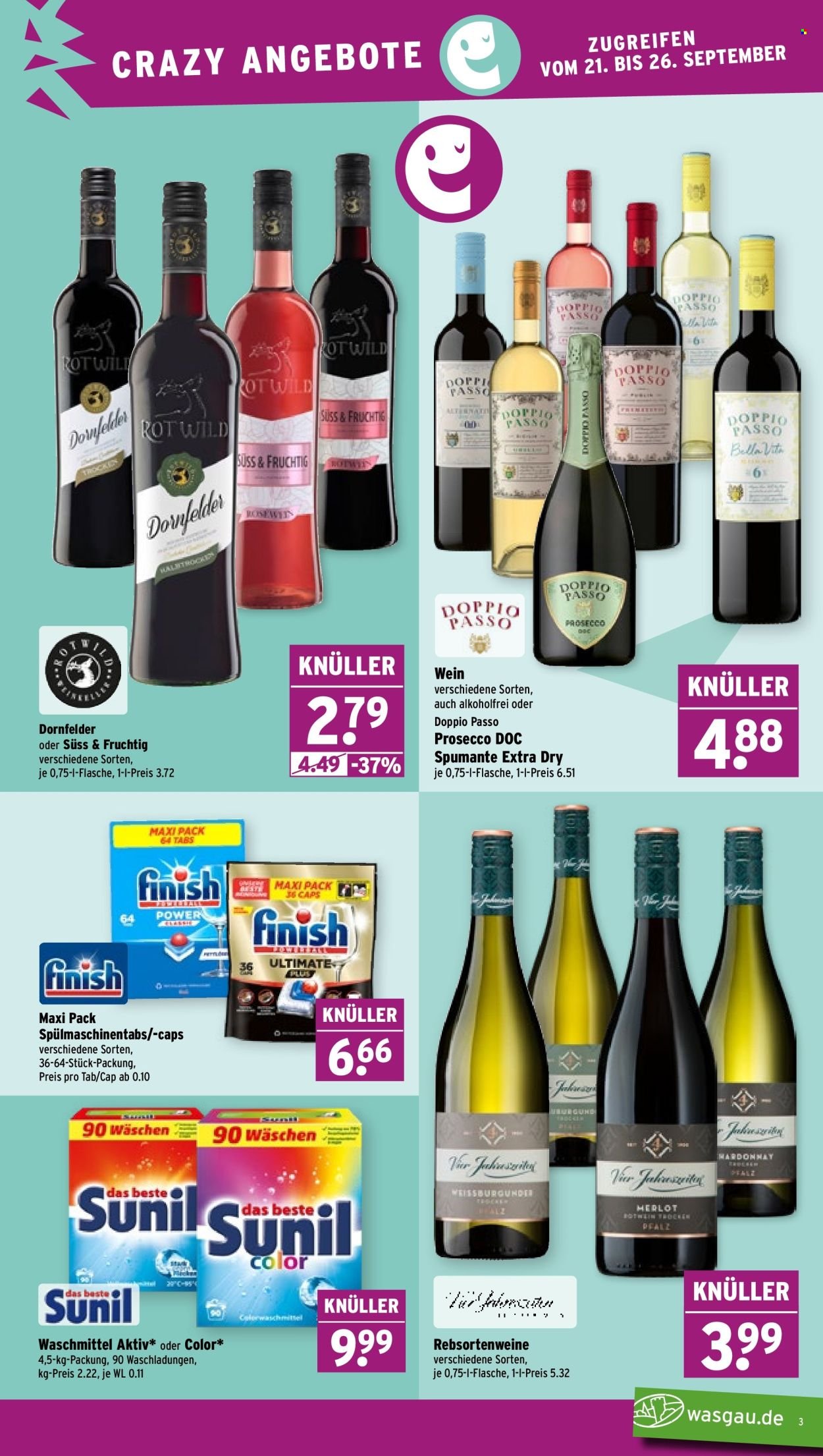 WASGAU Prospekt - Ab Montag 21.09.2026