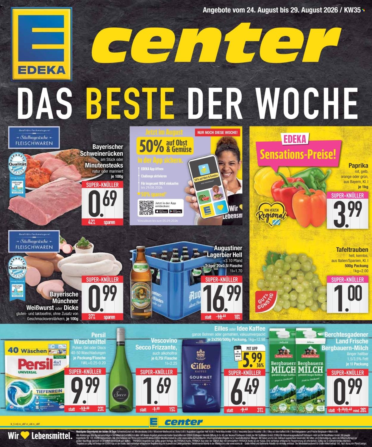 EDEKA Prospekt - Ab Montag 24.08.2026