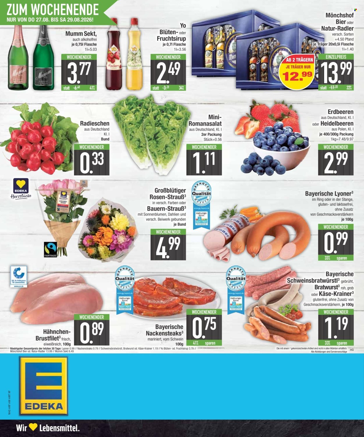 EDEKA Prospekt - Ab Montag 24.08.2026