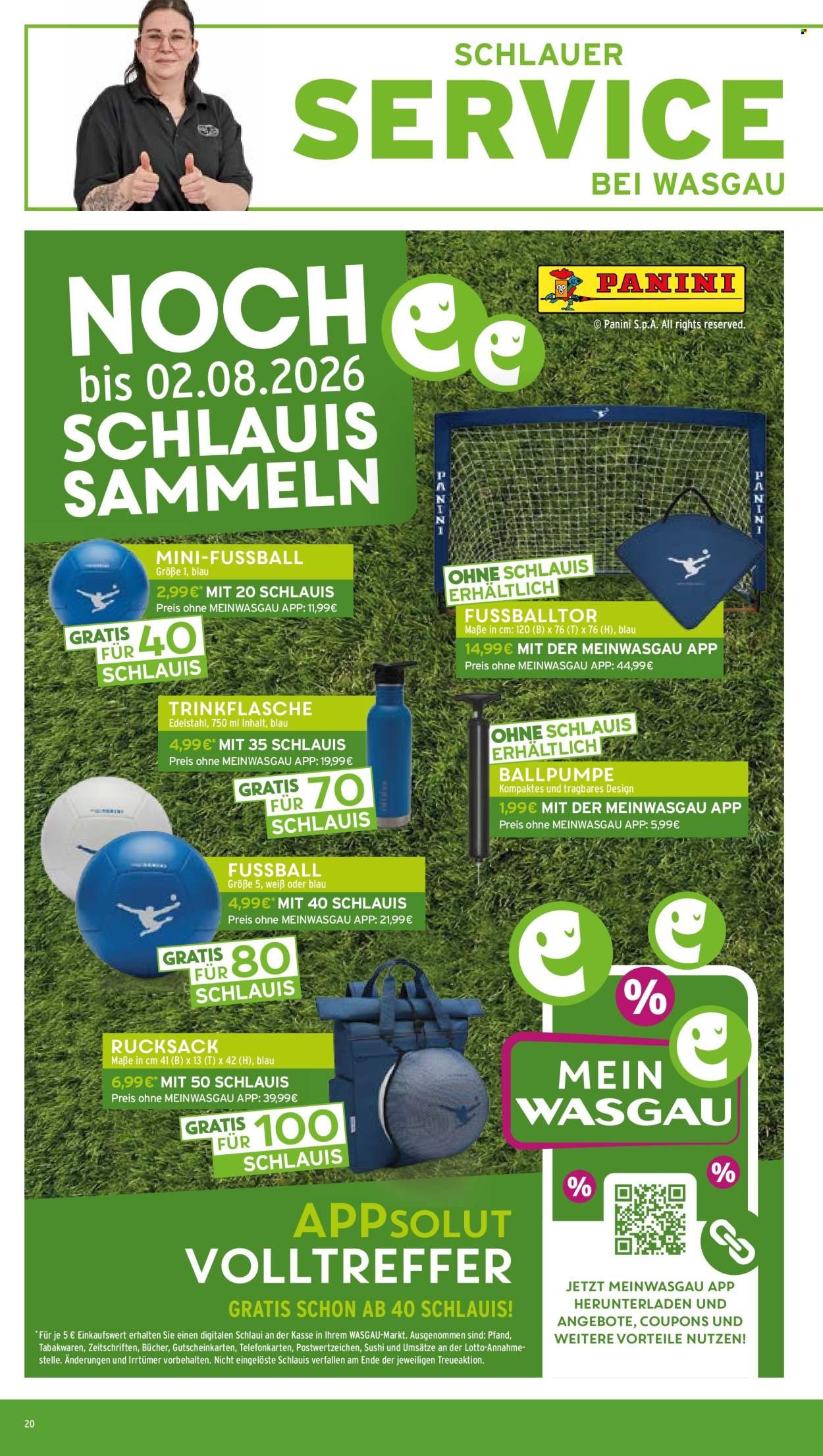 WASGAU Prospekt - Ab Montag 20.07.2026