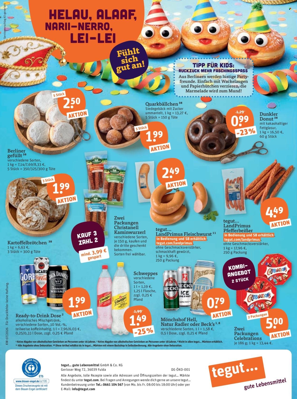 TEGUT... Prospekt - Ab Montag 9.02.2026