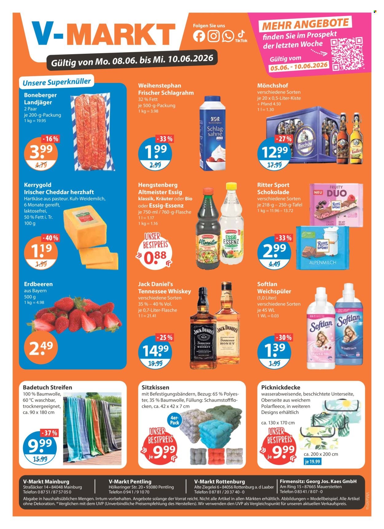 V-MARKT Prospekt - Ab Montag 8.06.2026