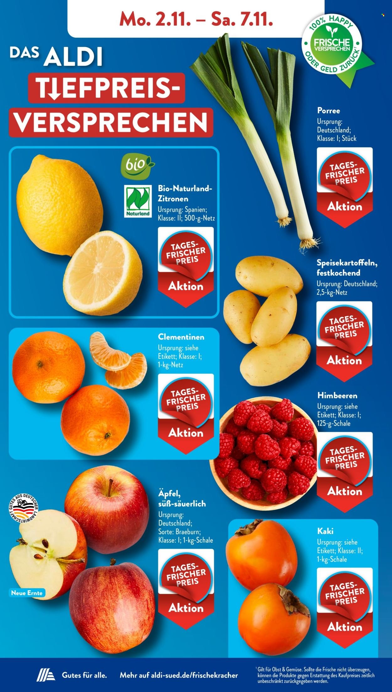 ALDI SÜD Prospekt - Ab Montag 2.11.2026