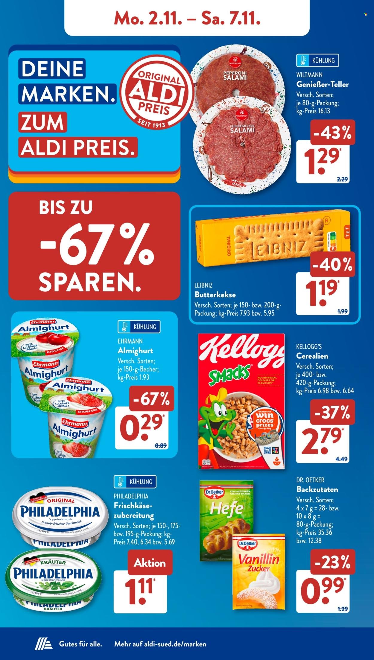 ALDI SÜD Prospekt - Ab Montag 2.11.2026