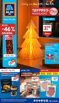 ALDI SÜD Prospekt - Ab Montag 2.11.2026