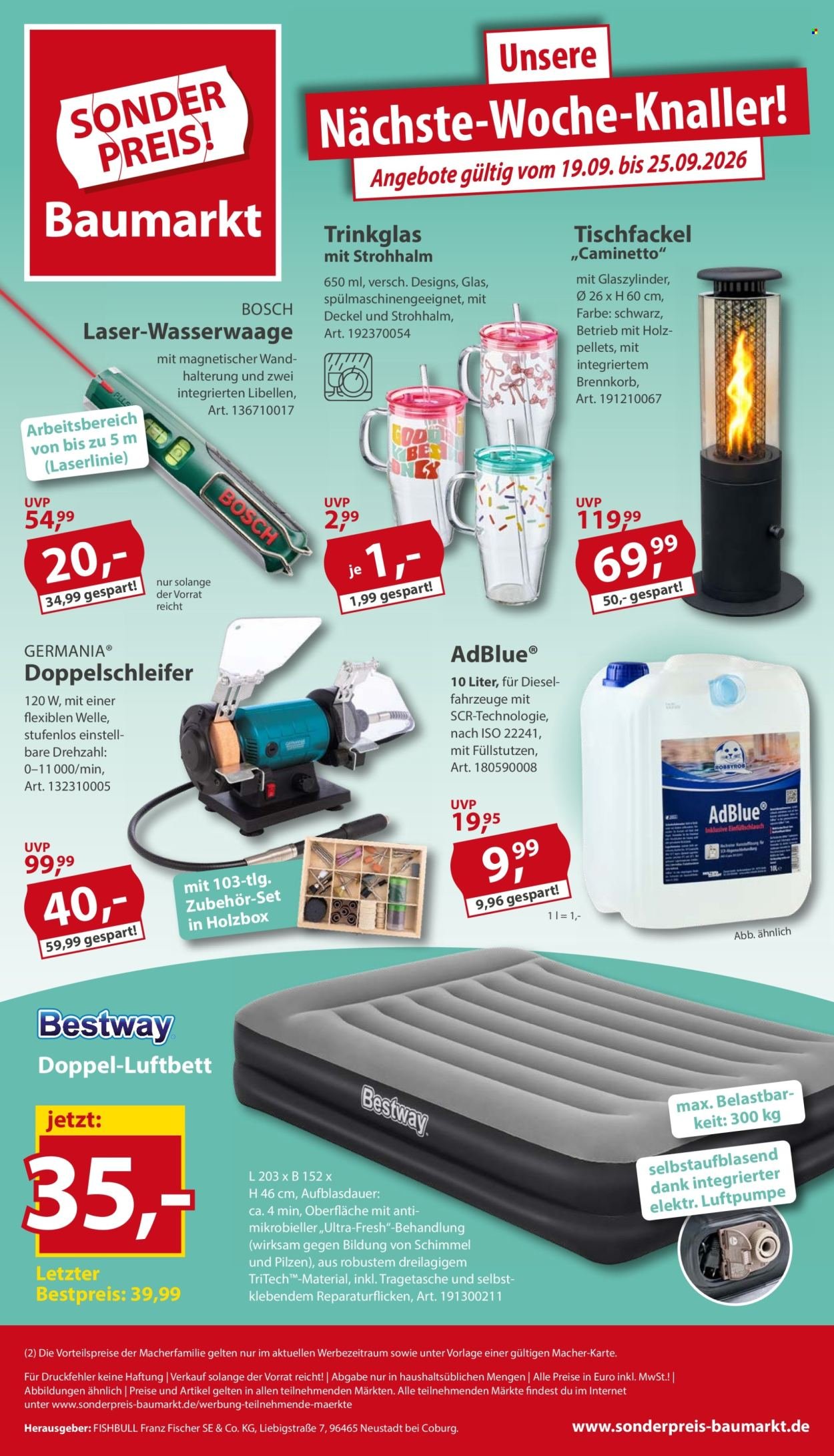 SONDERPREIS-BAUMARKT Prospekt - Ab Samstag 12.09.2026