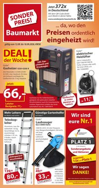 SONDERPREIS-BAUMARKT Prospekt - Ab Samstag 12.09.2026