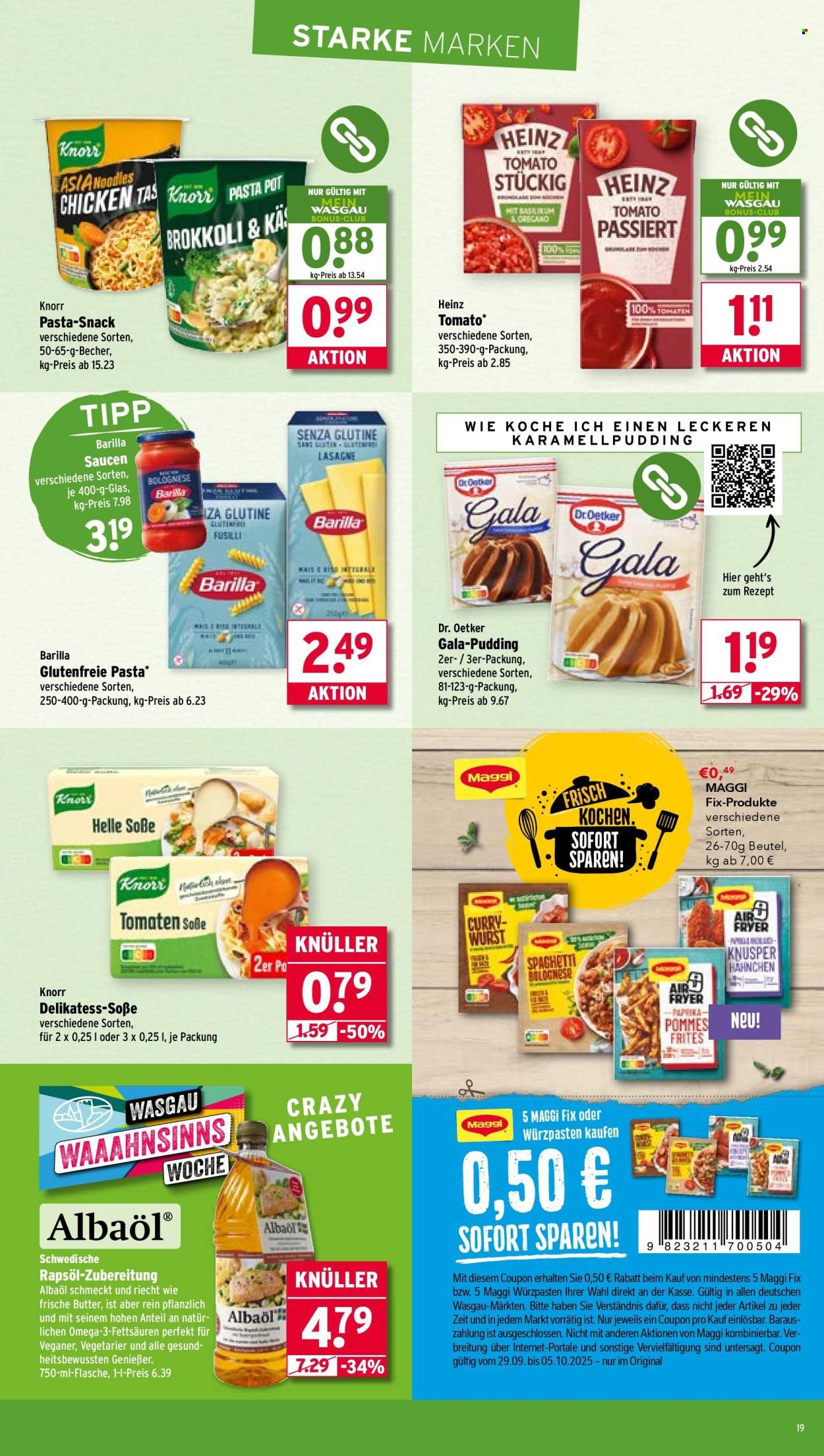 WASGAU Prospekt - Ab Montag 29.09.2025 (2025-09-29 - 2025-10-04) | 19