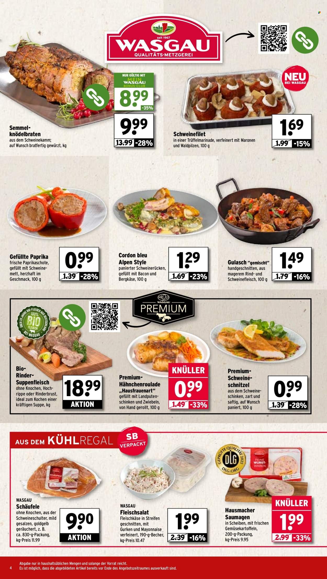 WASGAU Prospekt - Ab Montag 29.09.2025 (2025-09-29 - 2025-10-04) | 4