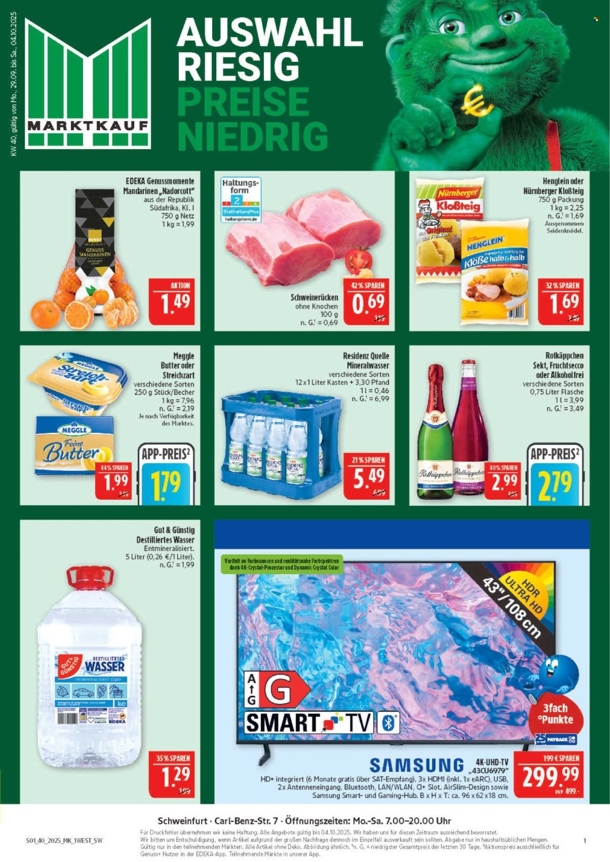 MARKTKAUF Prospekt - Ab Montag 29.09.2025 (2025-09-29 - 2025-10-04) | 1