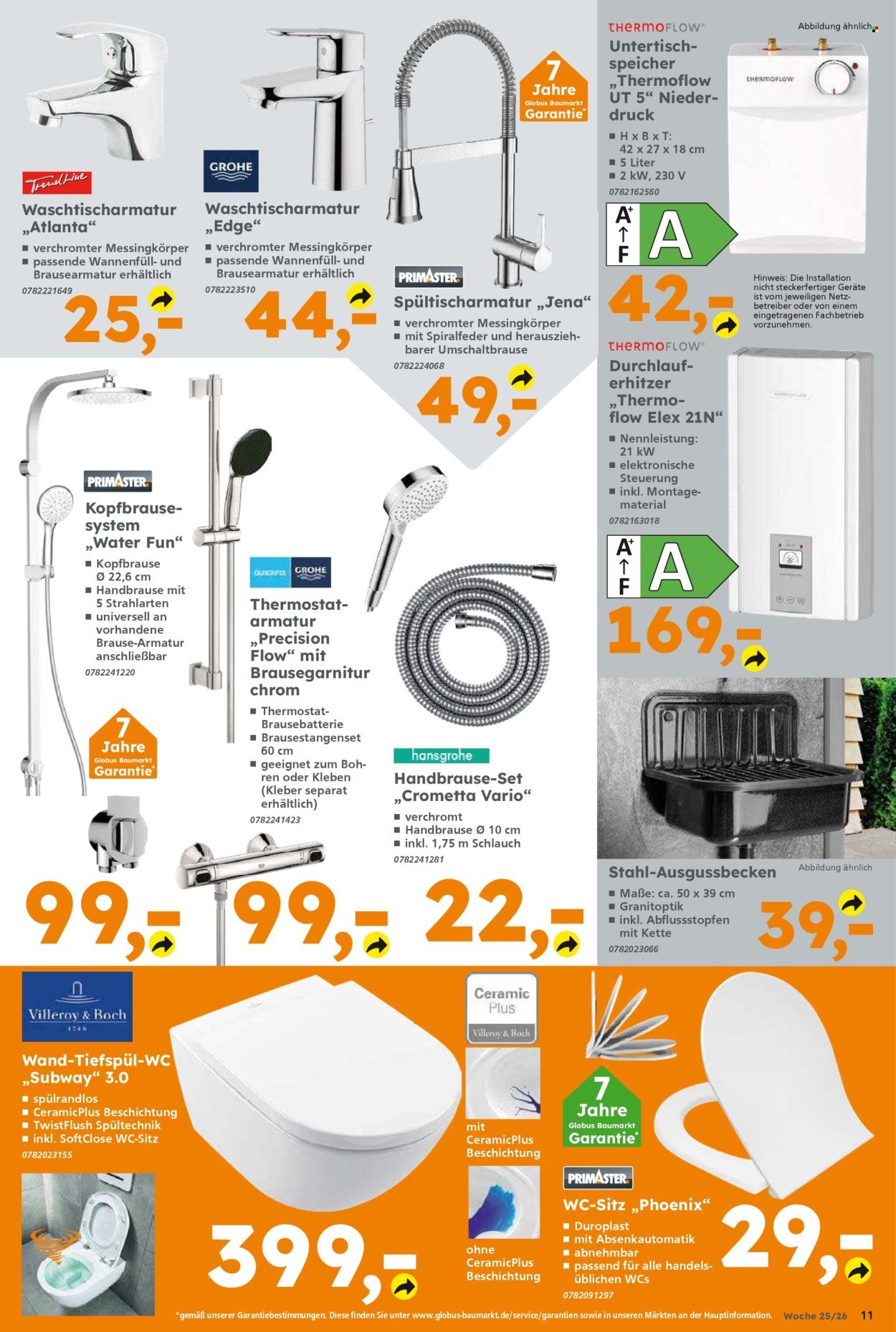 GLOBUS BAUMARKT Prospekt - Ab Montag 15.06.2026