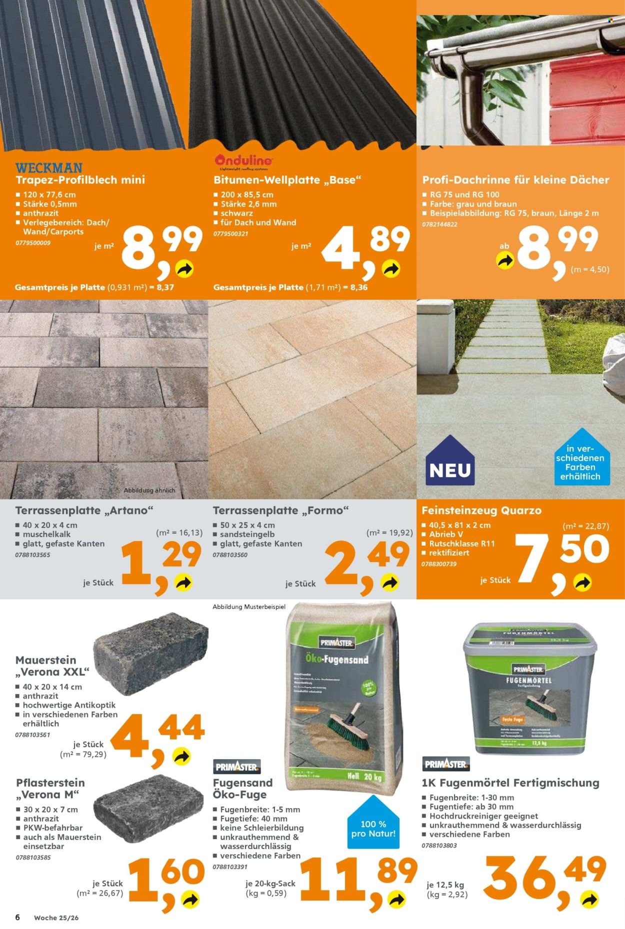 GLOBUS BAUMARKT Prospekt - Ab Montag 15.06.2026