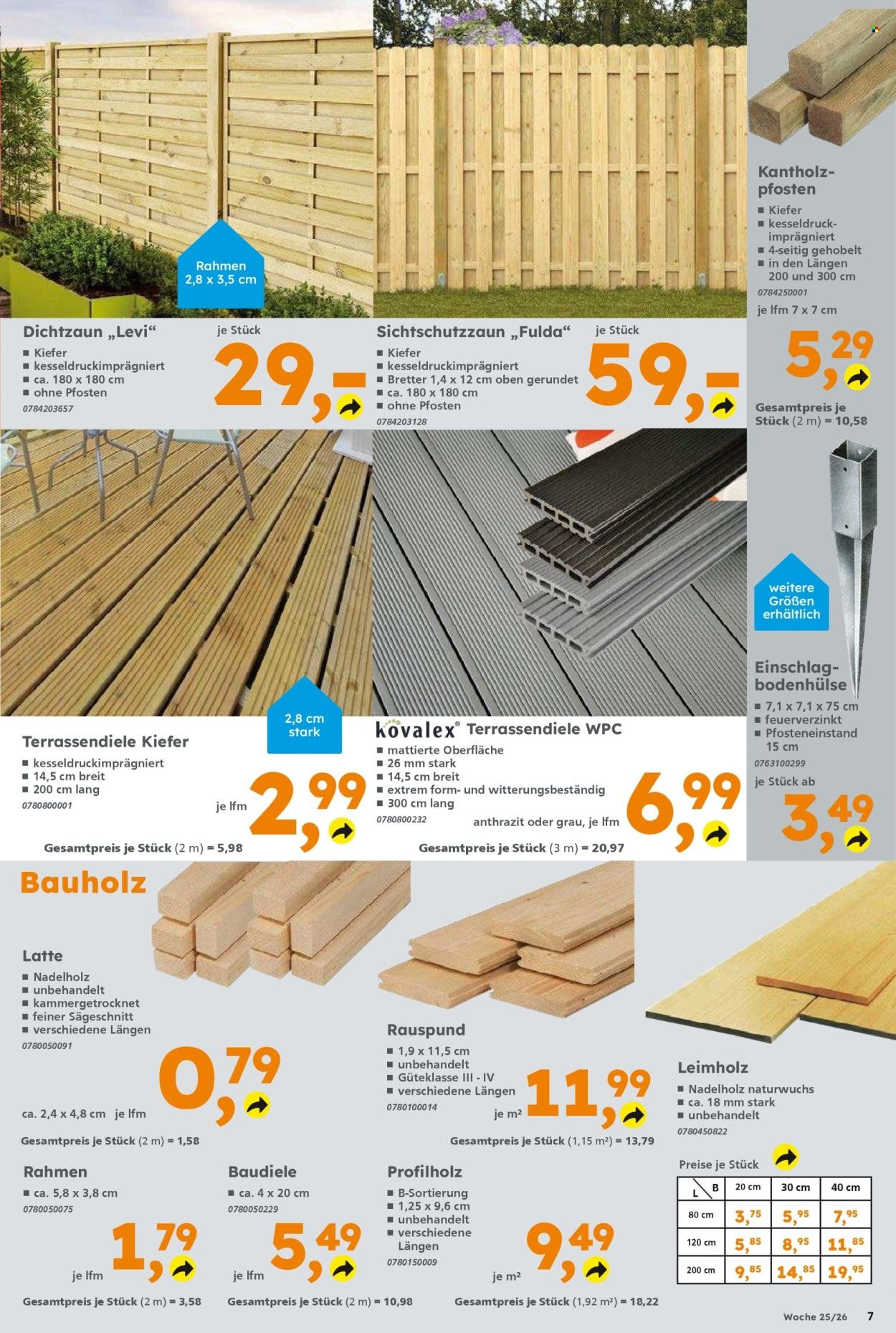 GLOBUS BAUMARKT Prospekt - Ab Montag 15.06.2026
