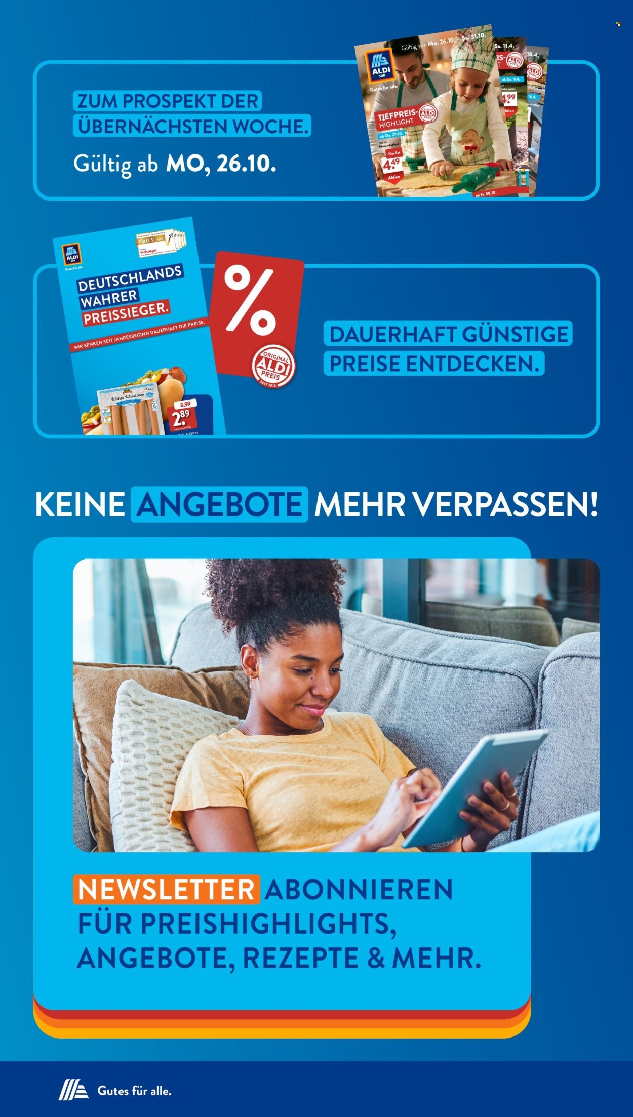 ALDI SÜD Prospekt - Ab Montag 19.10.2026