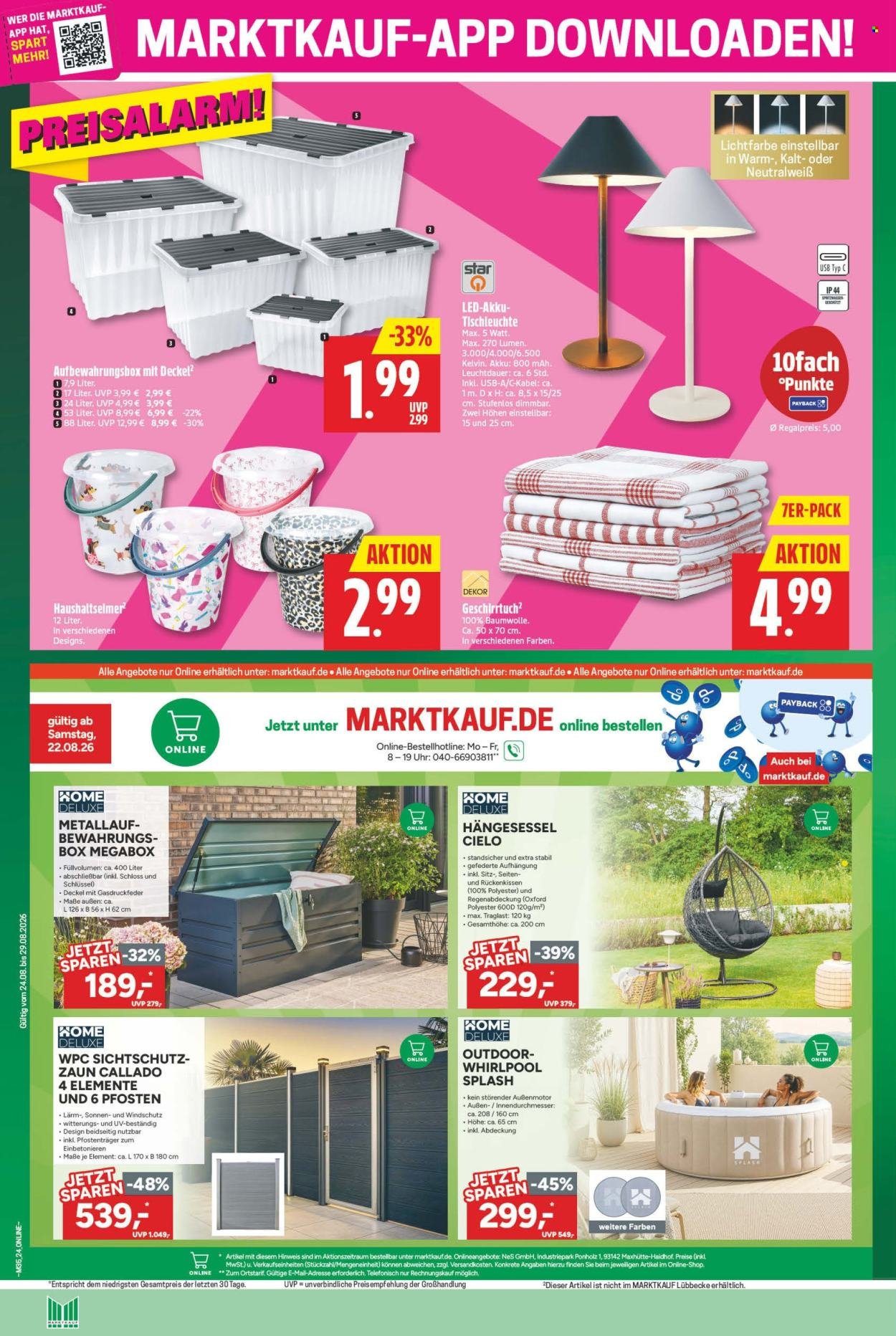 MARKTKAUF Prospekt - Ab Montag 24.08.2026