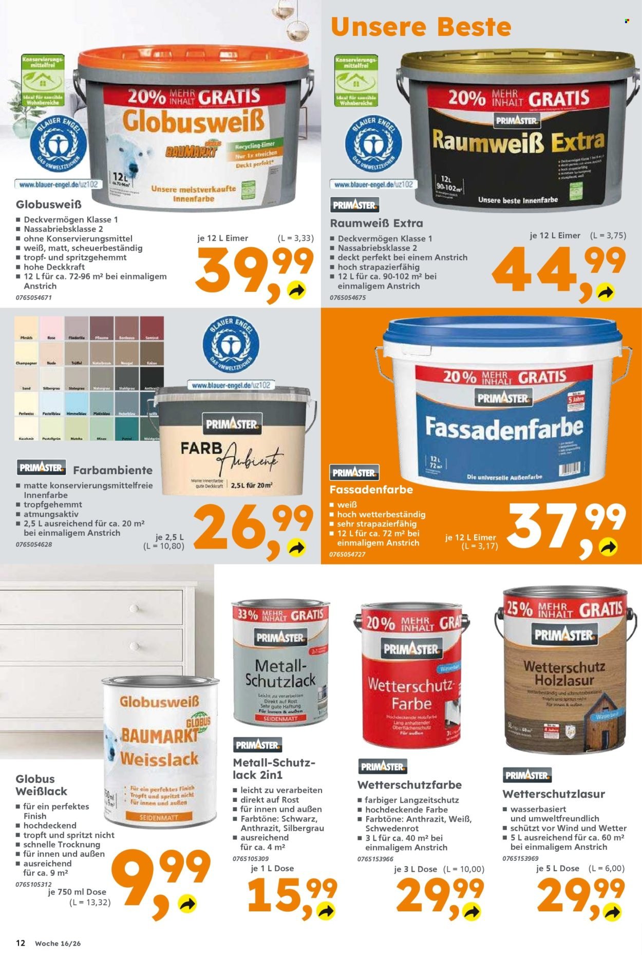 GLOBUS BAUMARKT Prospekt - Ab Montag 13.04.2026 (2026-04-13 - 2026-04-18)