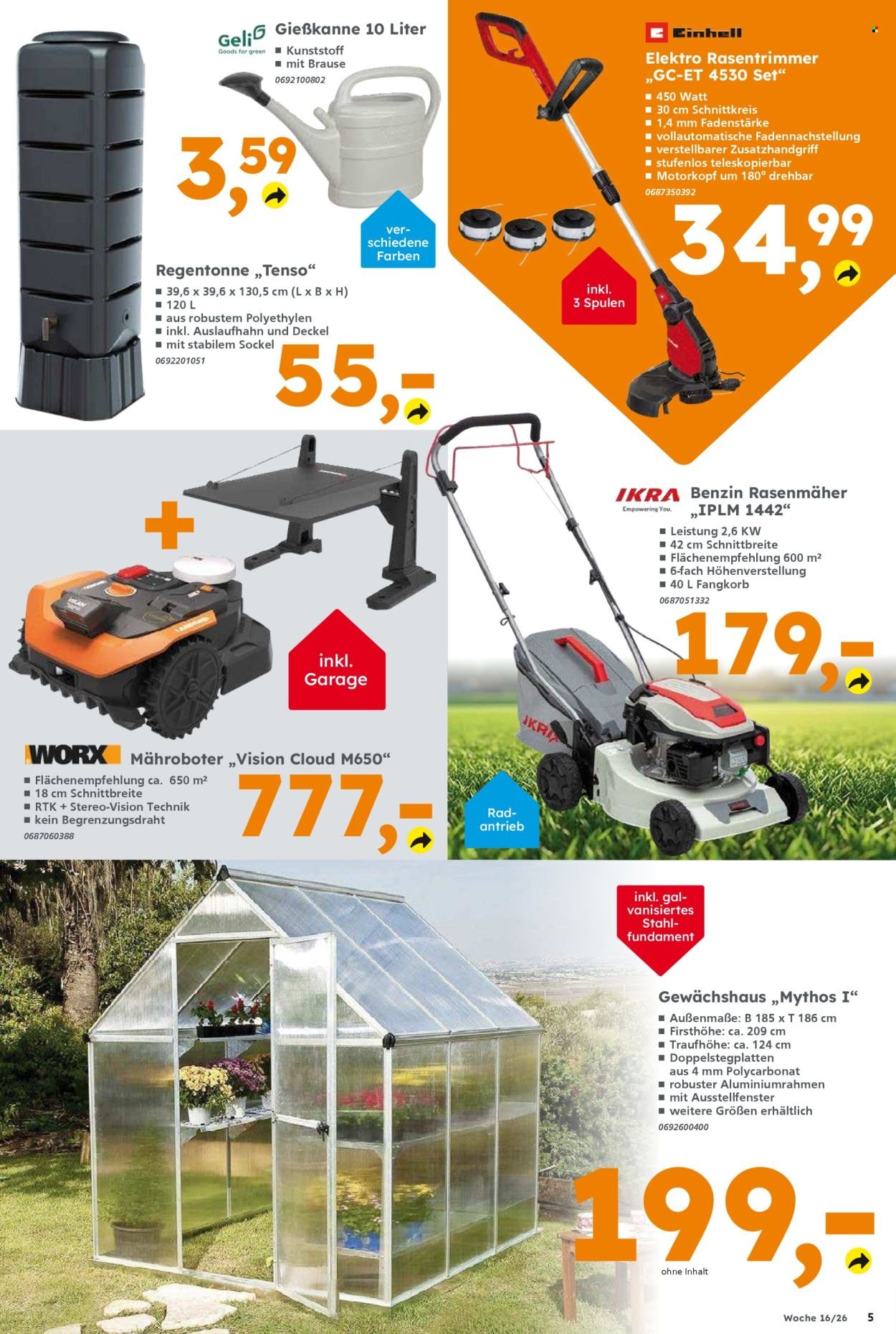 GLOBUS BAUMARKT Prospekt - Ab Montag 13.04.2026 (2026-04-13 - 2026-04-18)