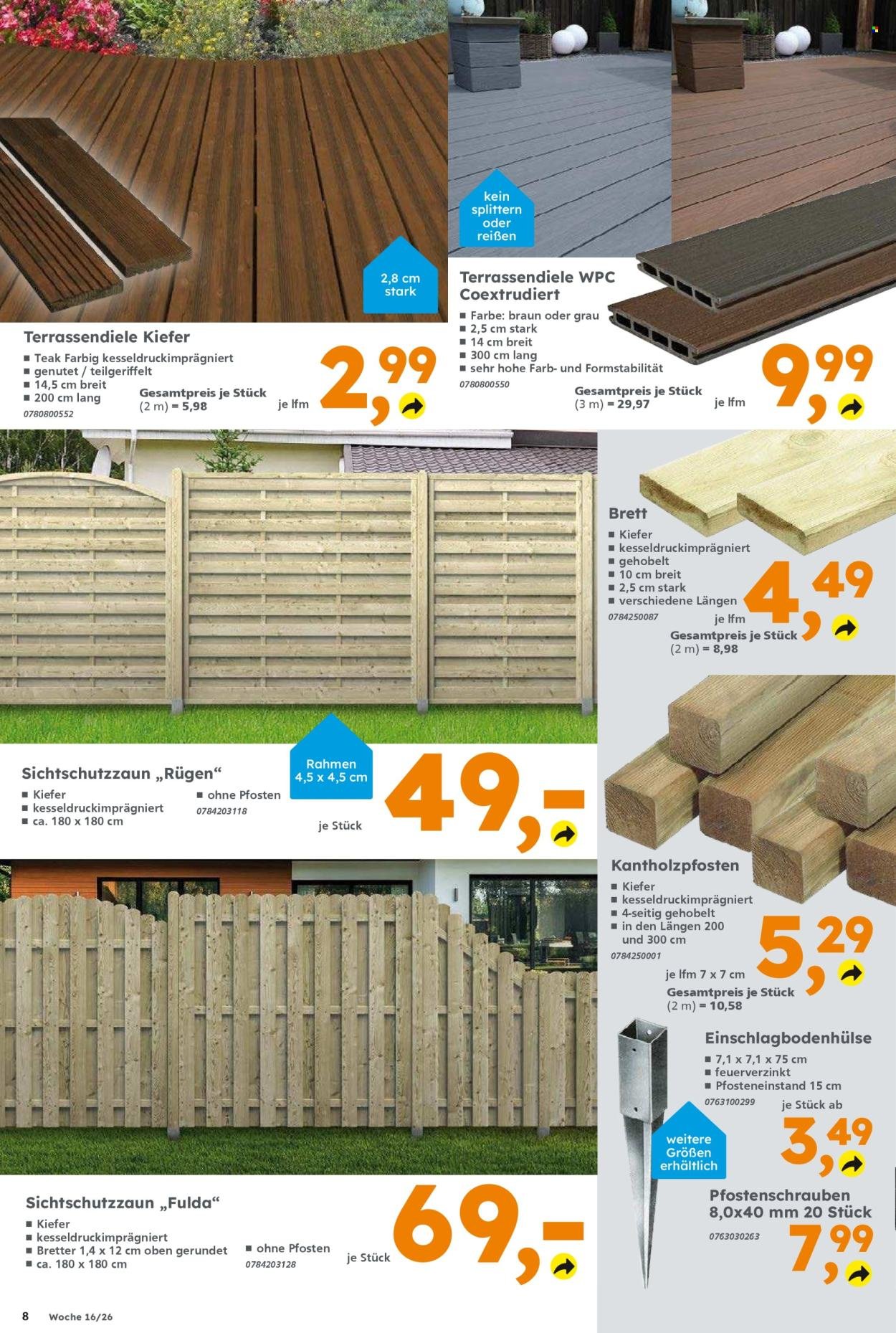 GLOBUS BAUMARKT Prospekt - Ab Montag 13.04.2026 (2026-04-13 - 2026-04-18)