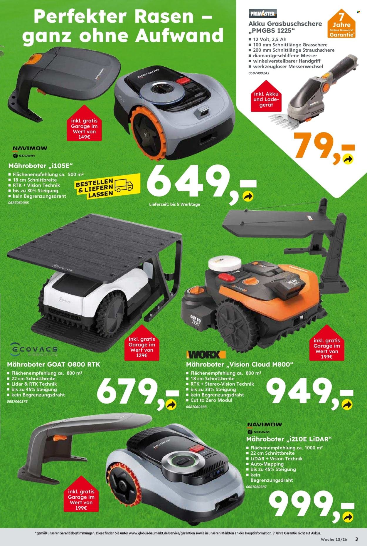 GLOBUS BAUMARKT Prospekt - Ab Montag 23.03.2026