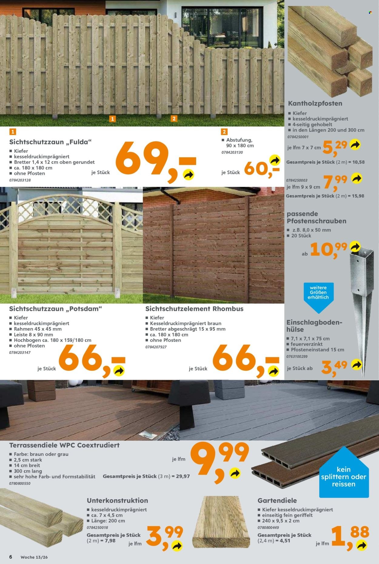 GLOBUS BAUMARKT Prospekt - Ab Montag 23.03.2026