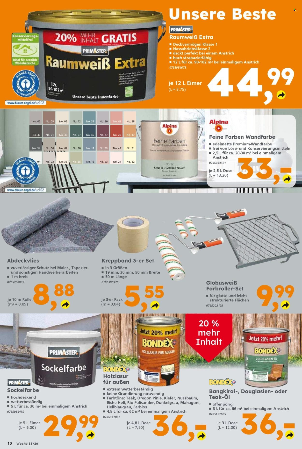 GLOBUS BAUMARKT Prospekt - Ab Montag 23.03.2026