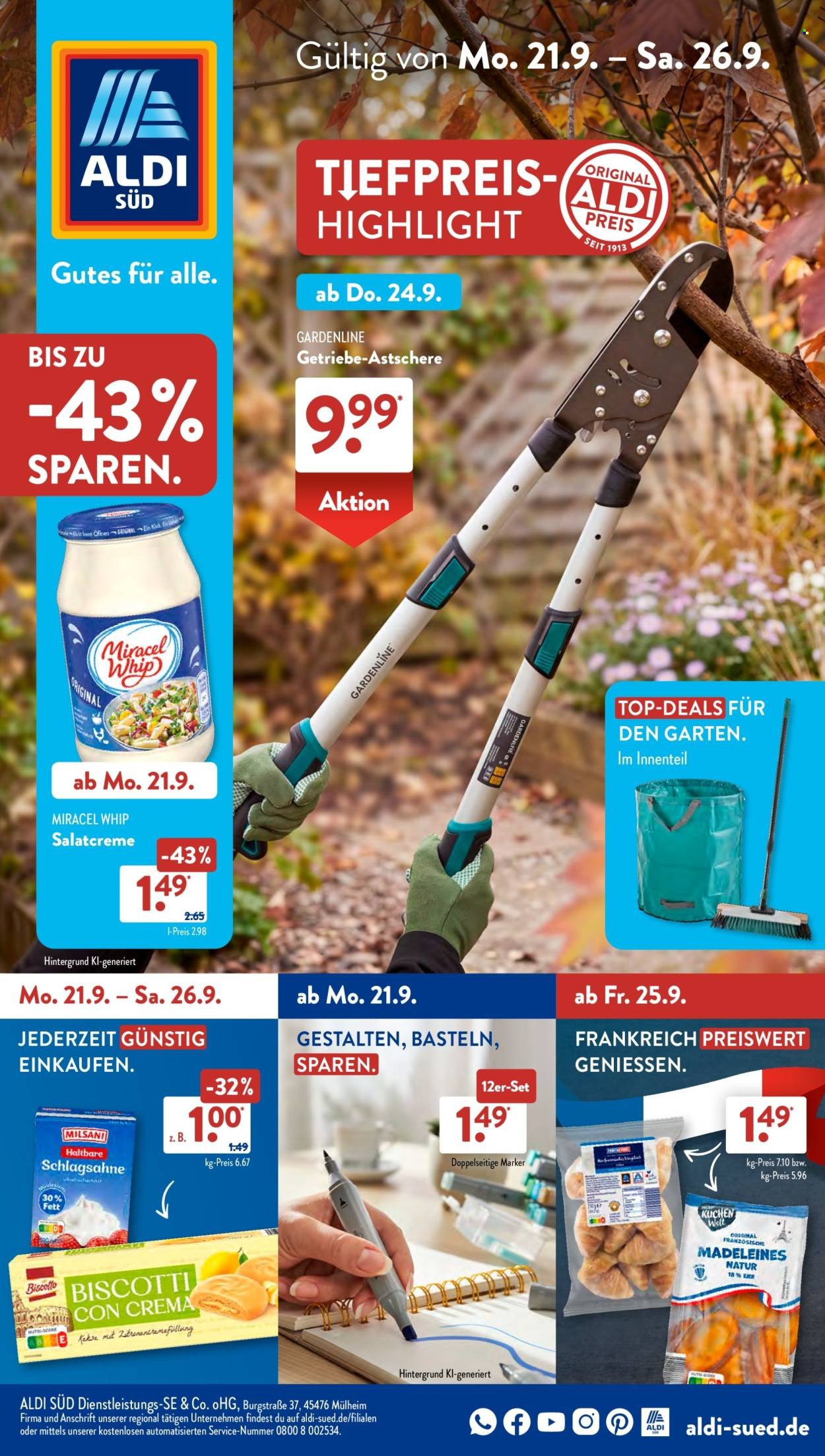 ALDI SÜD Prospekt - Französische Woche