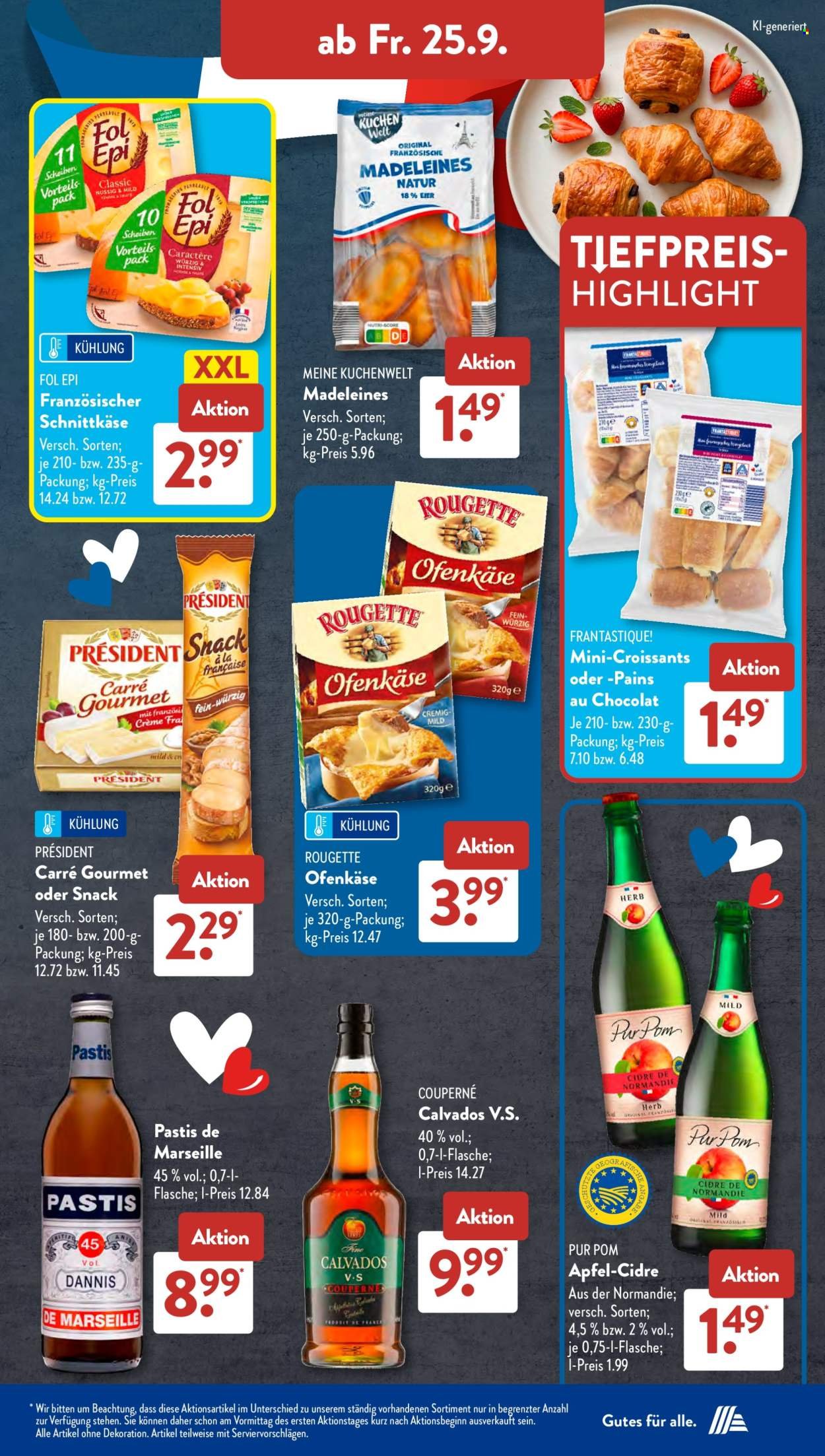 ALDI SÜD Prospekt - Französische Woche
