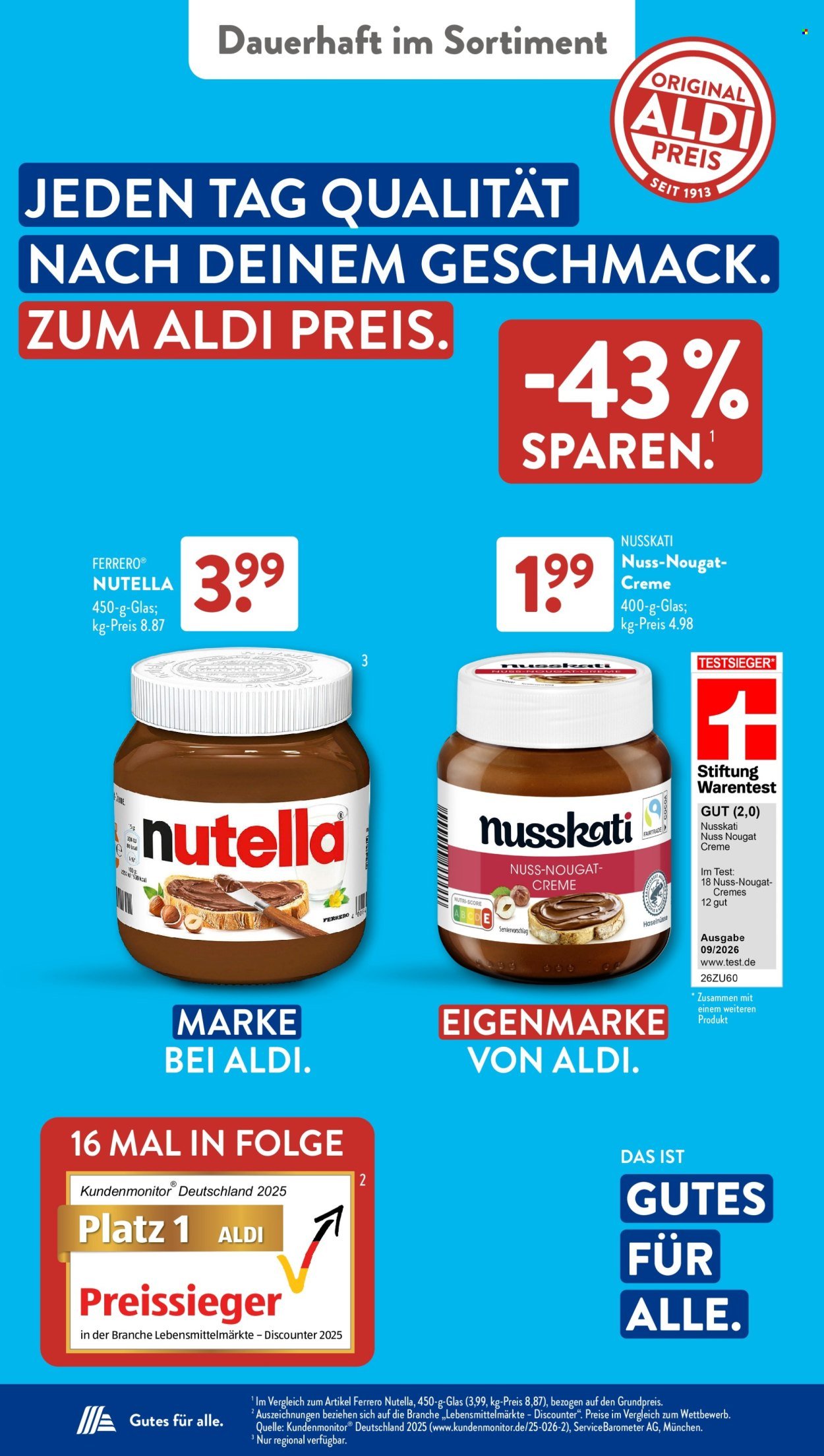 ALDI SÜD Prospekt - Französische Woche