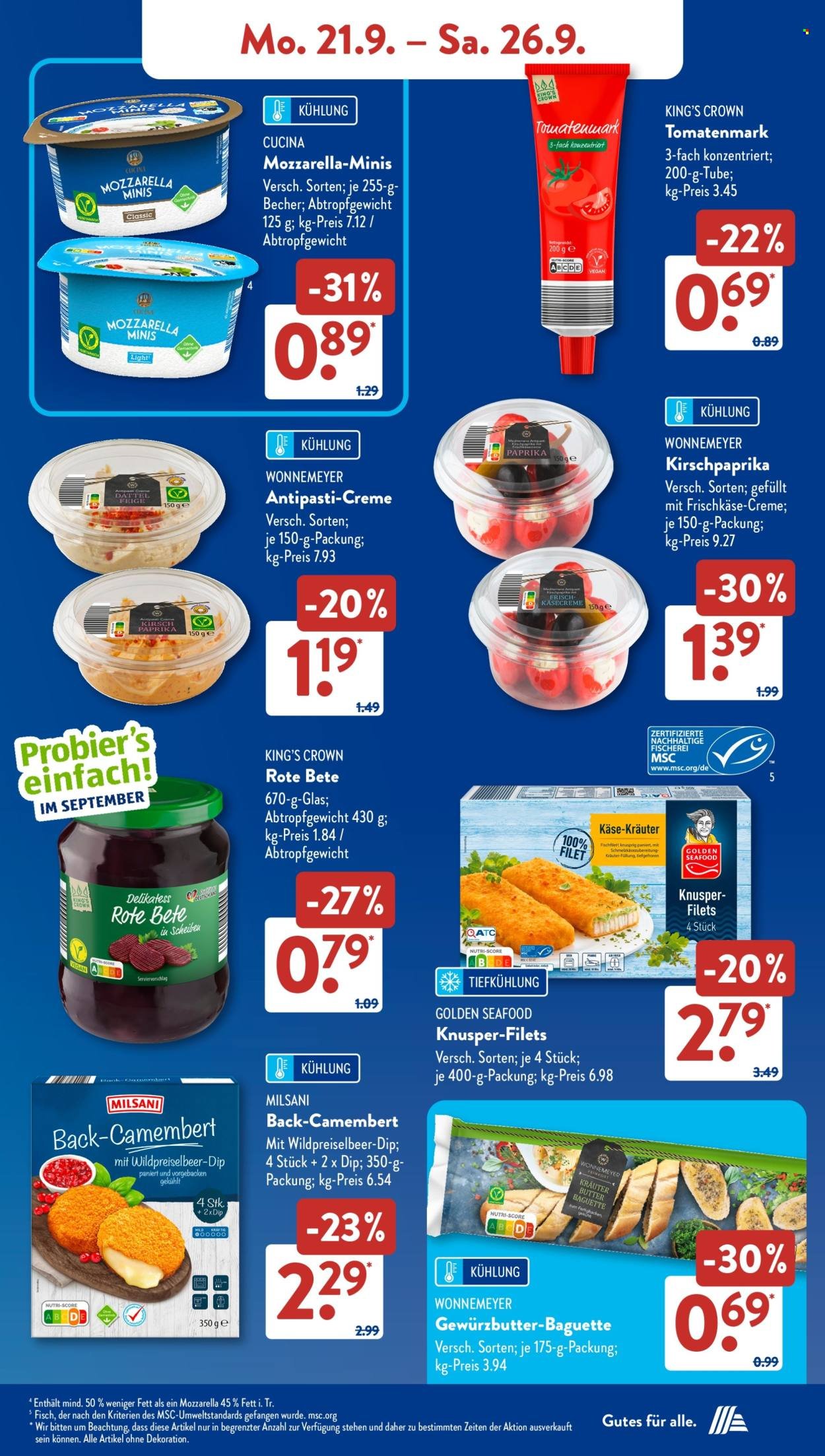 ALDI SÜD Prospekt - Französische Woche