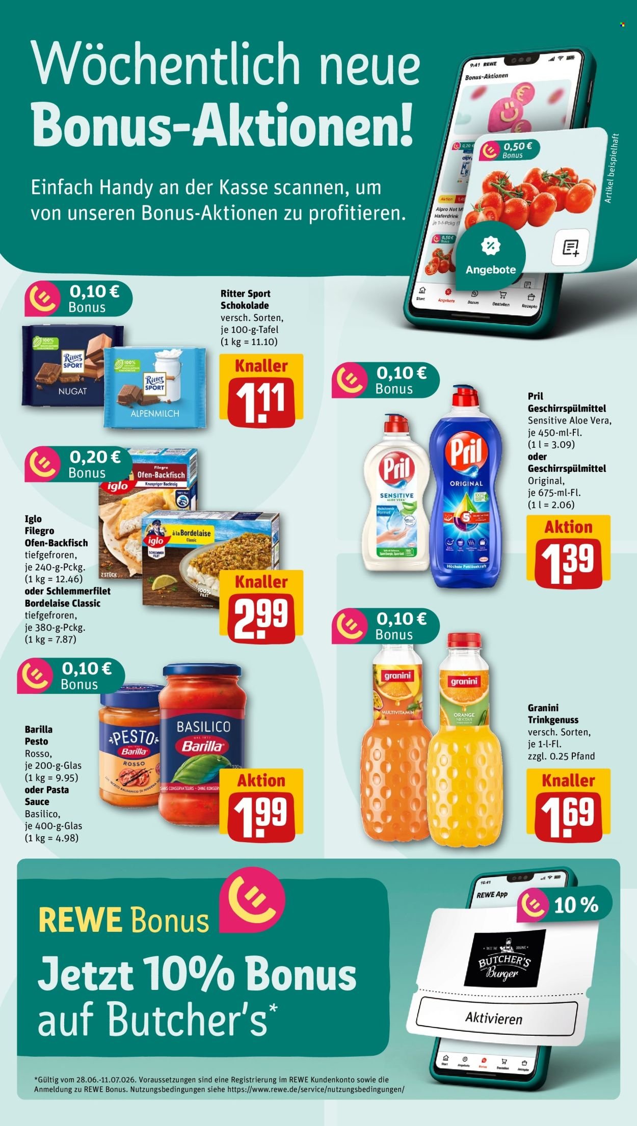 REWE Prospekt - Ab Montag 29.06.2026