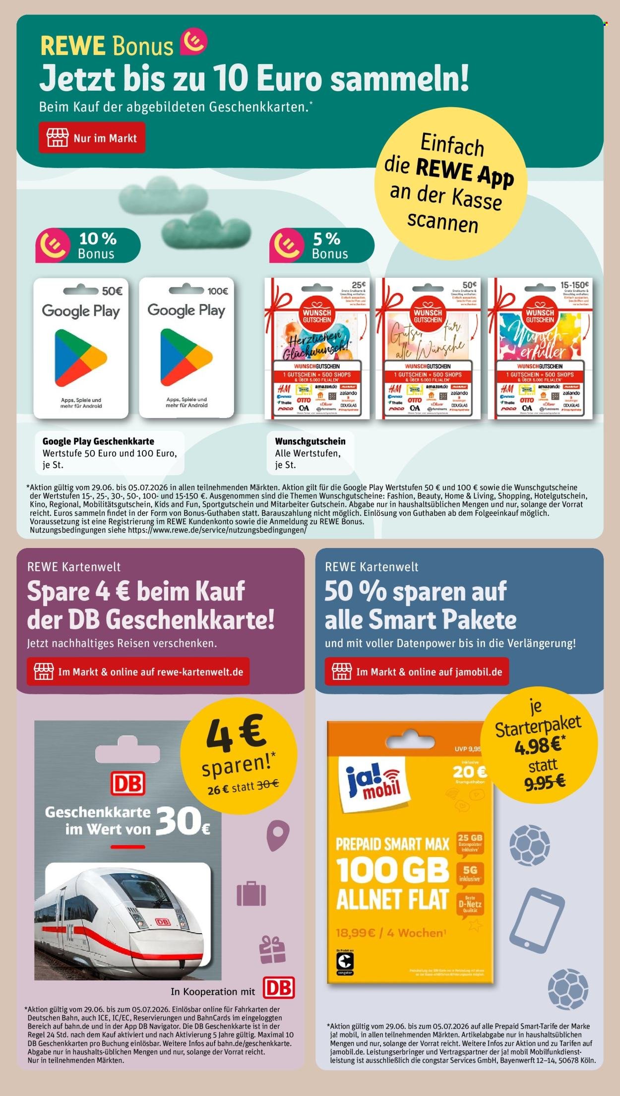 REWE Prospekt - Ab Montag 29.06.2026