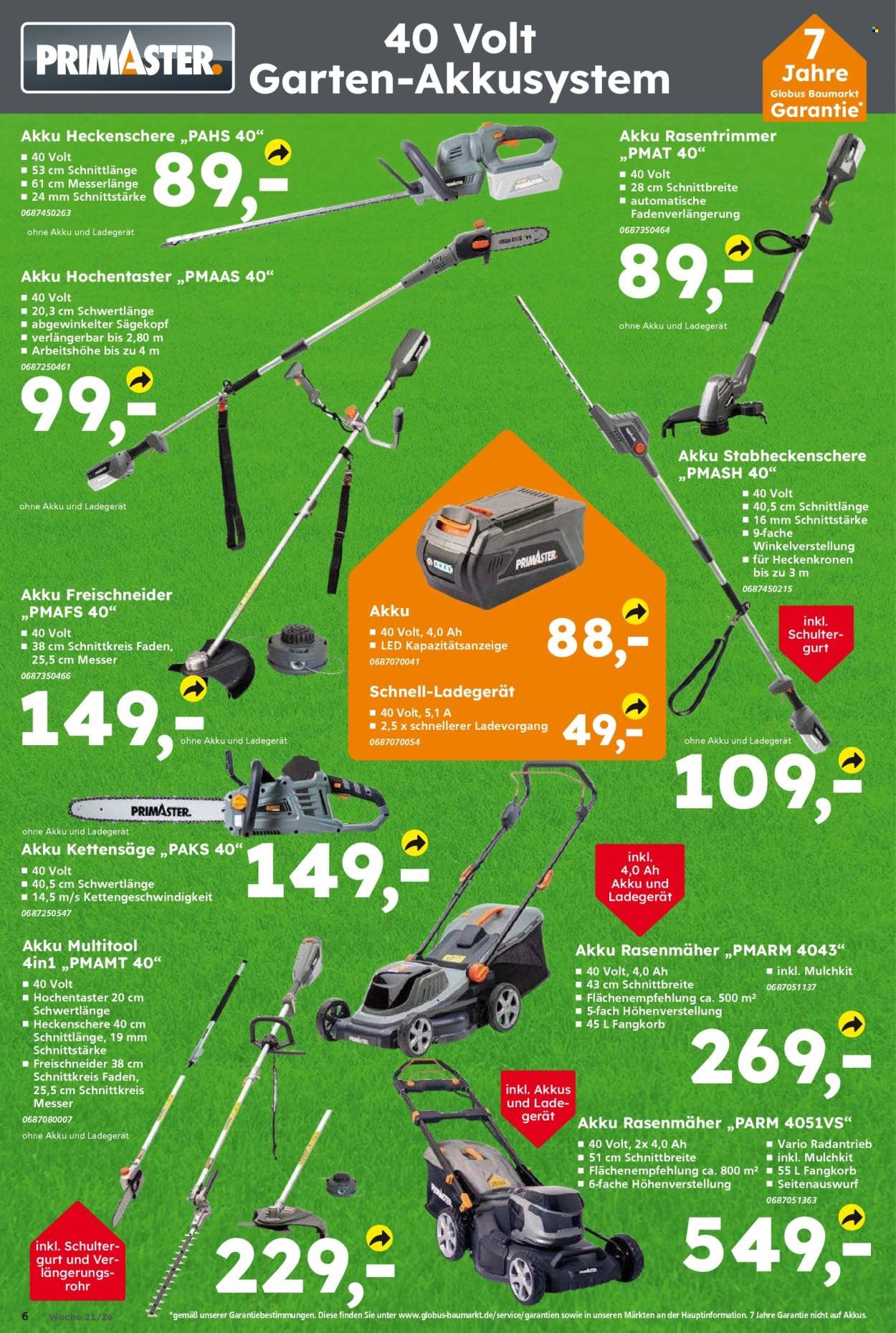 GLOBUS BAUMARKT Prospekt - Ab Montag 18.05.2026