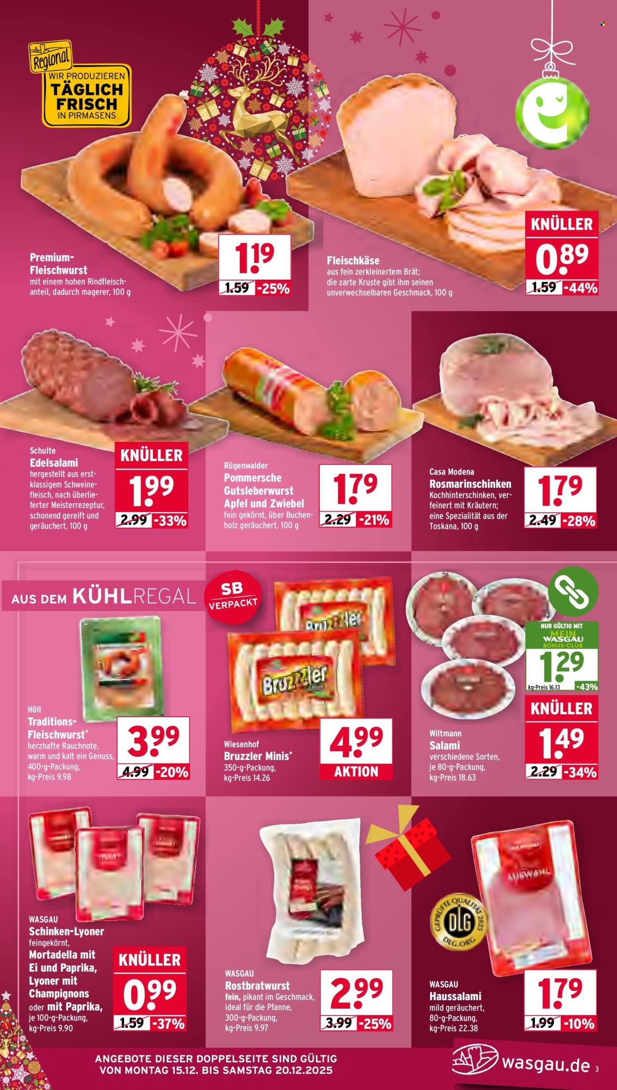 WASGAU Prospekt - Ab Montag 15.12.2025