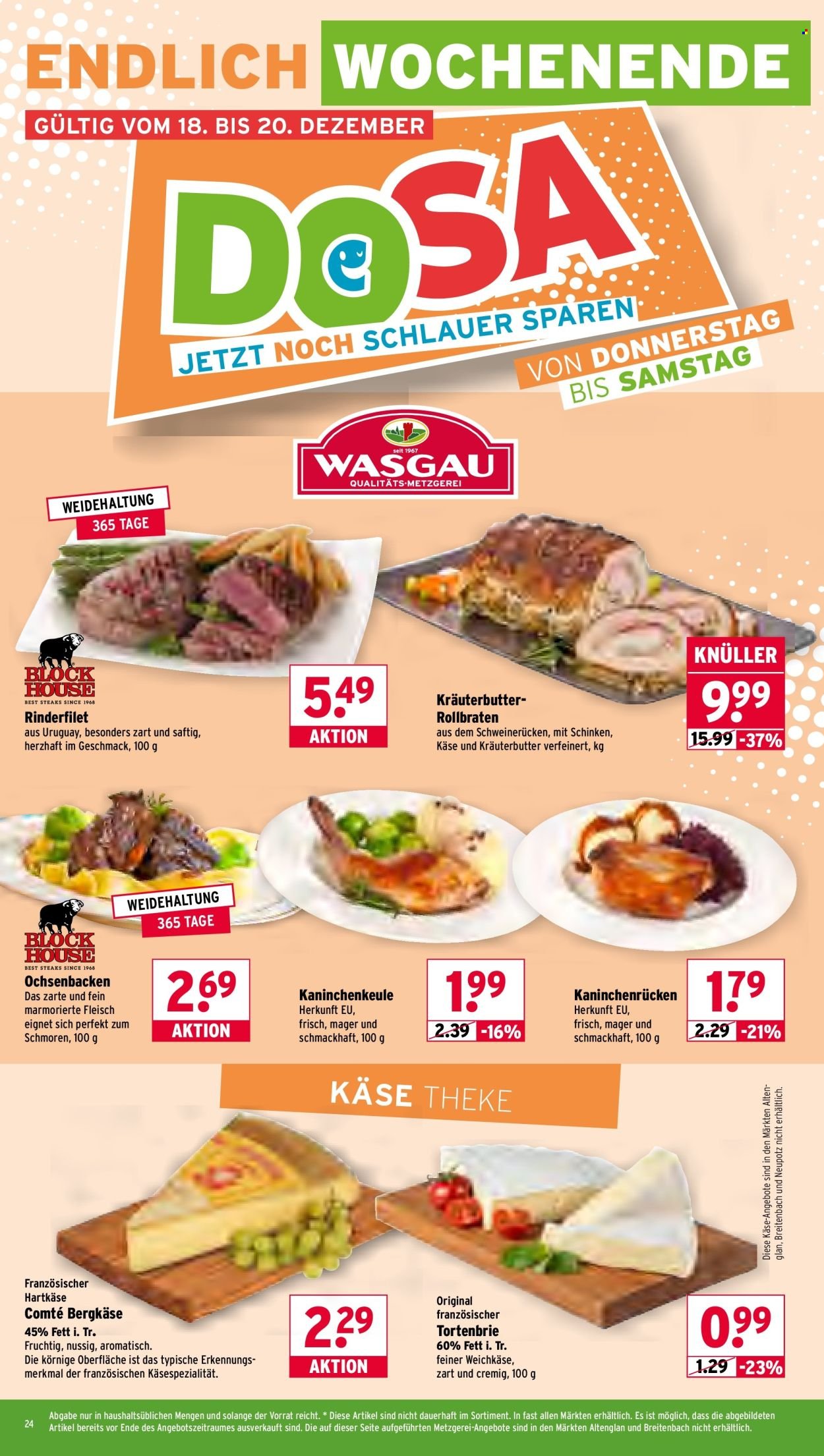 WASGAU Prospekt - Ab Montag 15.12.2025
