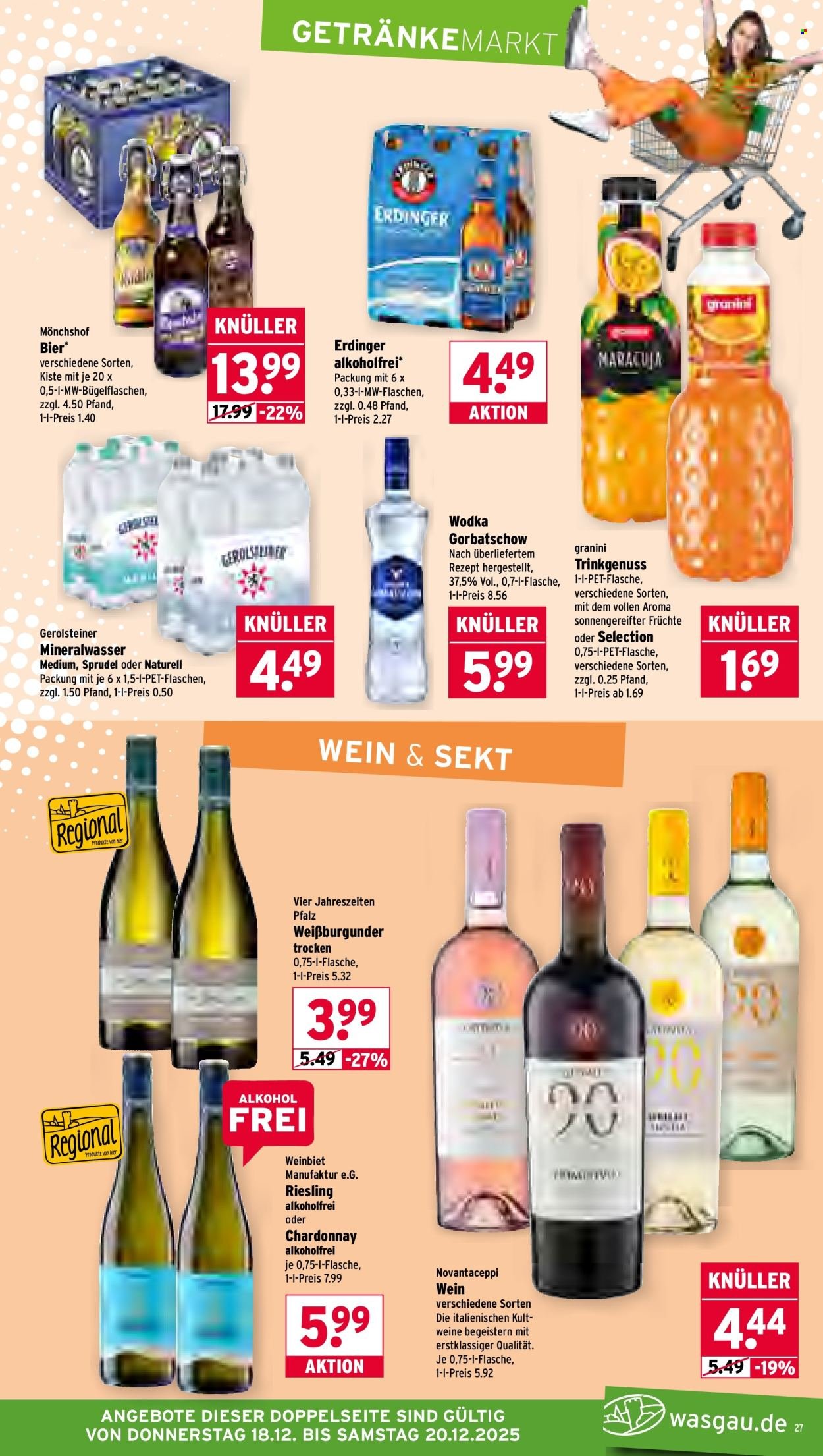 WASGAU Prospekt - Ab Montag 15.12.2025