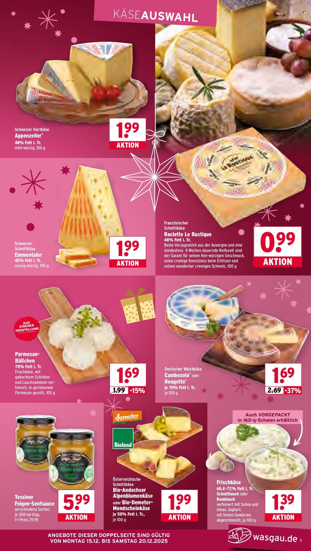 WASGAU Prospekt - Ab Montag 15.12.2025