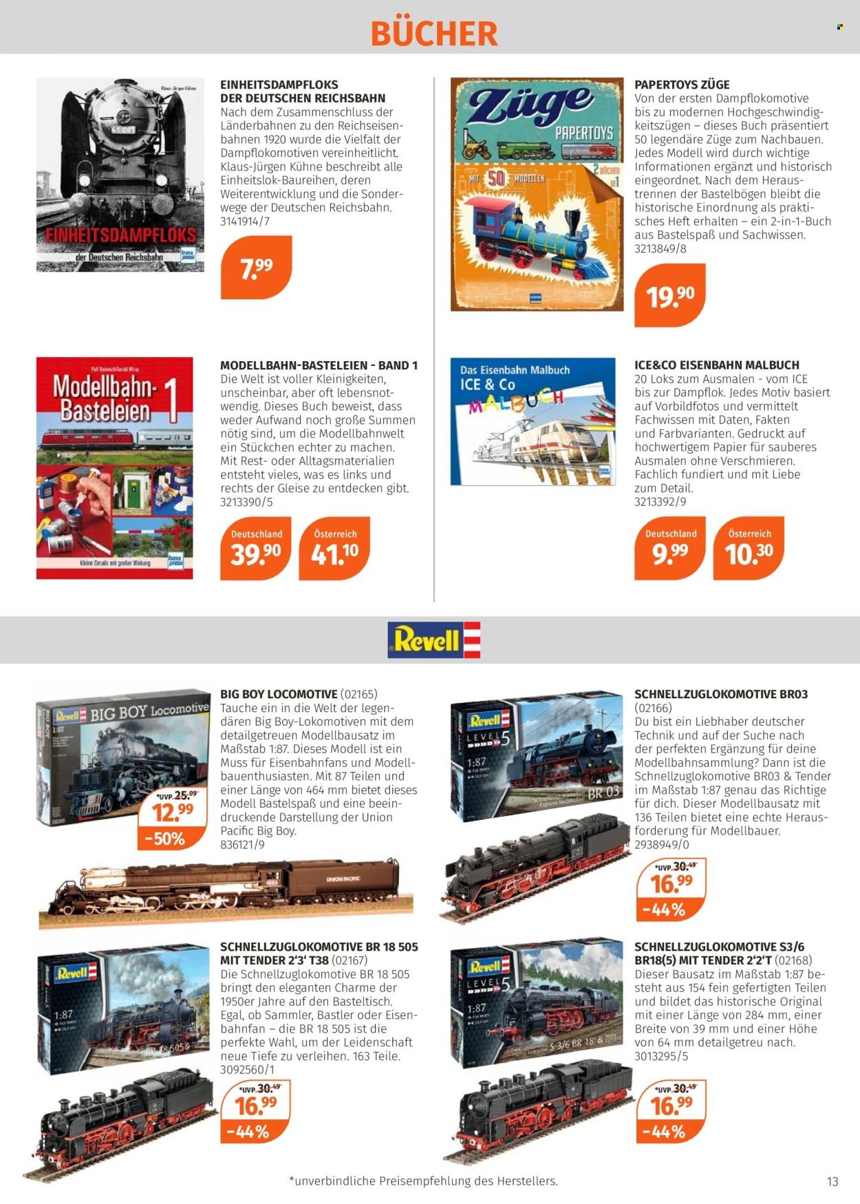 MÜLLER Prospekt - Modell-Eisenbahn-Highlights