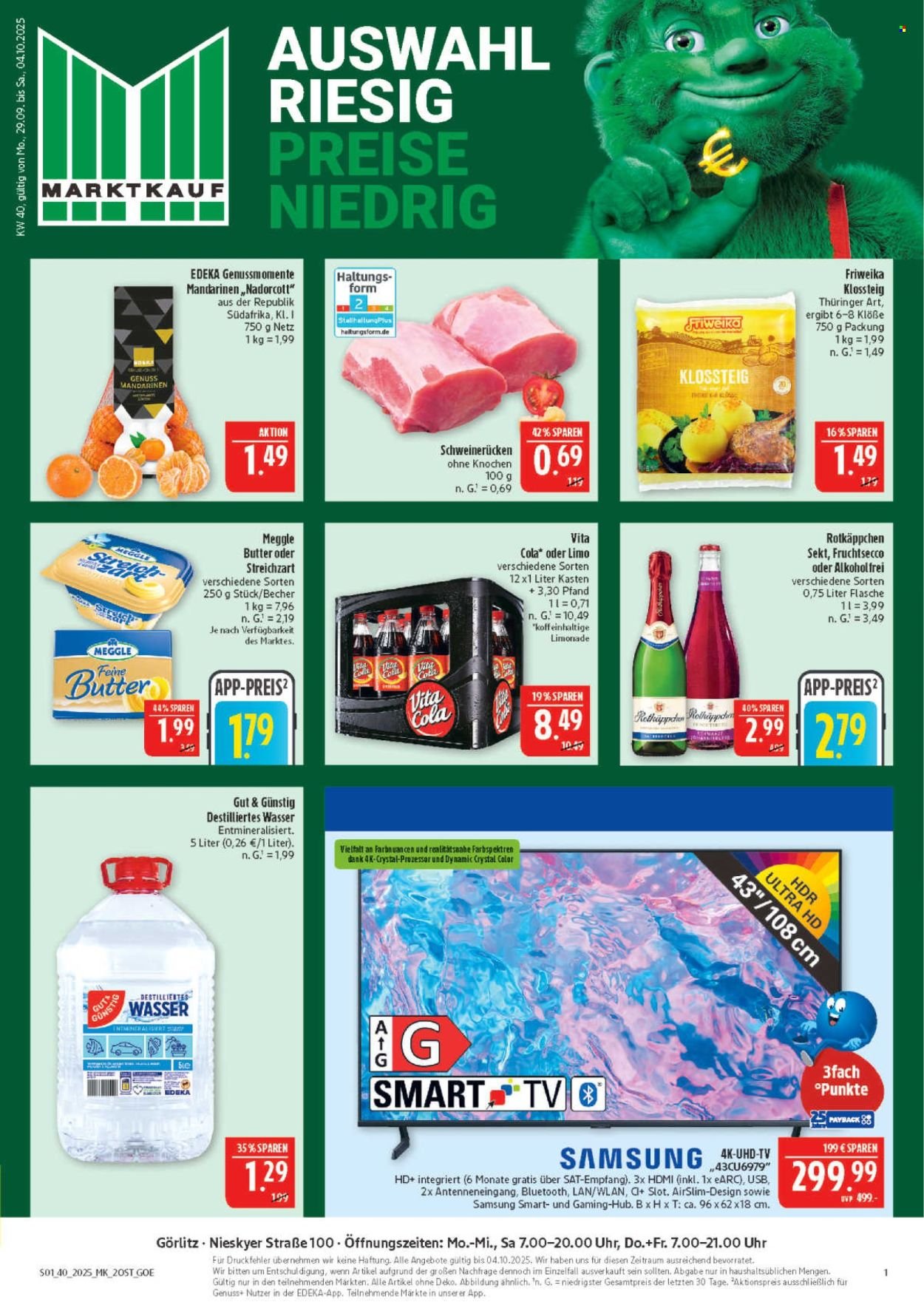 MARKTKAUF Prospekt - Ab Montag 29.09.2025 (2025-09-29 - 2025-10-04) | 1