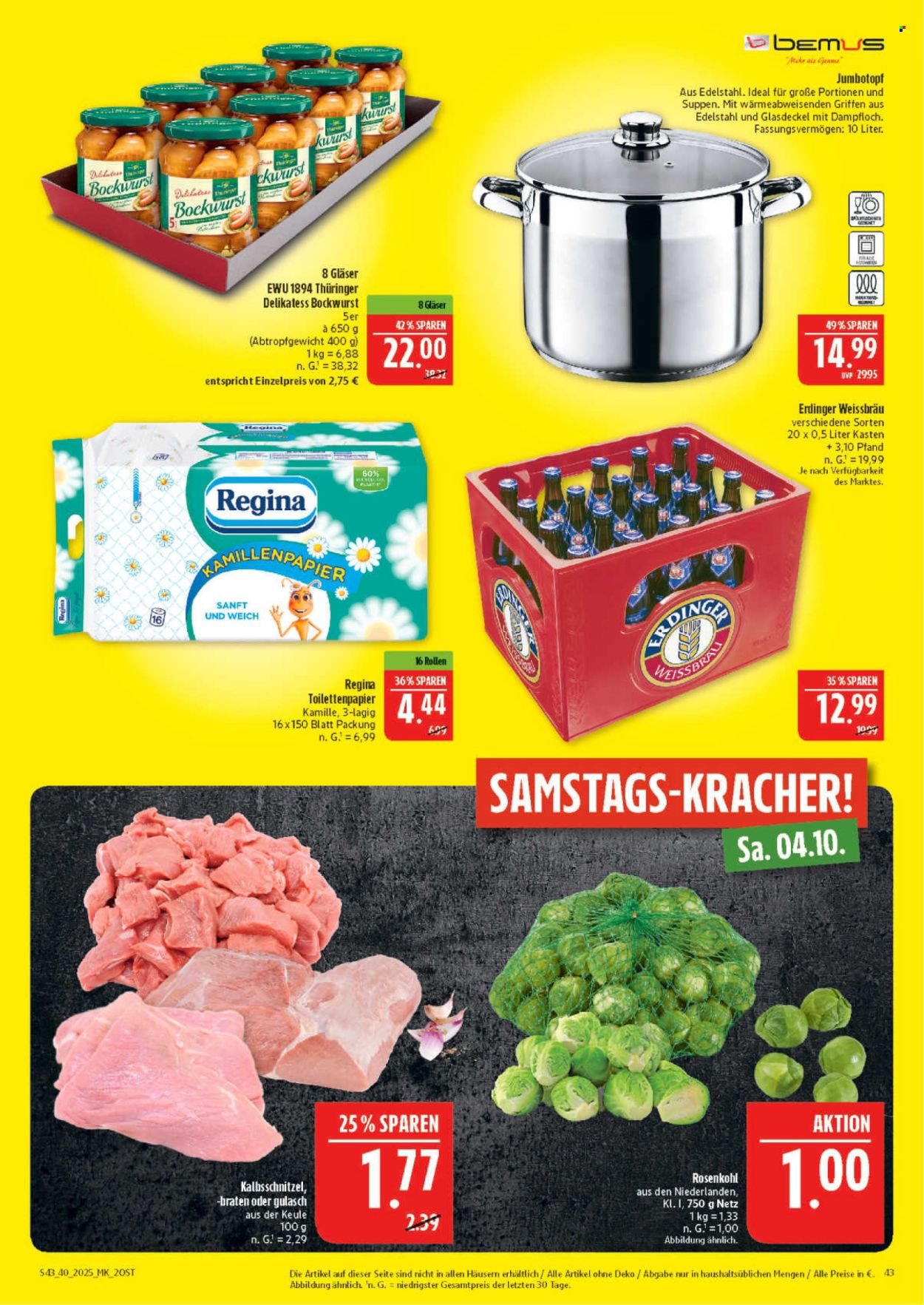MARKTKAUF Prospekt - Ab Montag 29.09.2025 (2025-09-29 - 2025-10-04) | 43