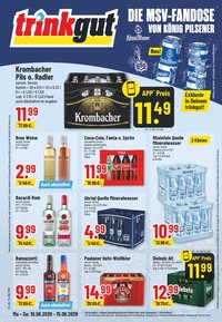 TRINKGUT Prospekt - Ab Montag 10.08.2026