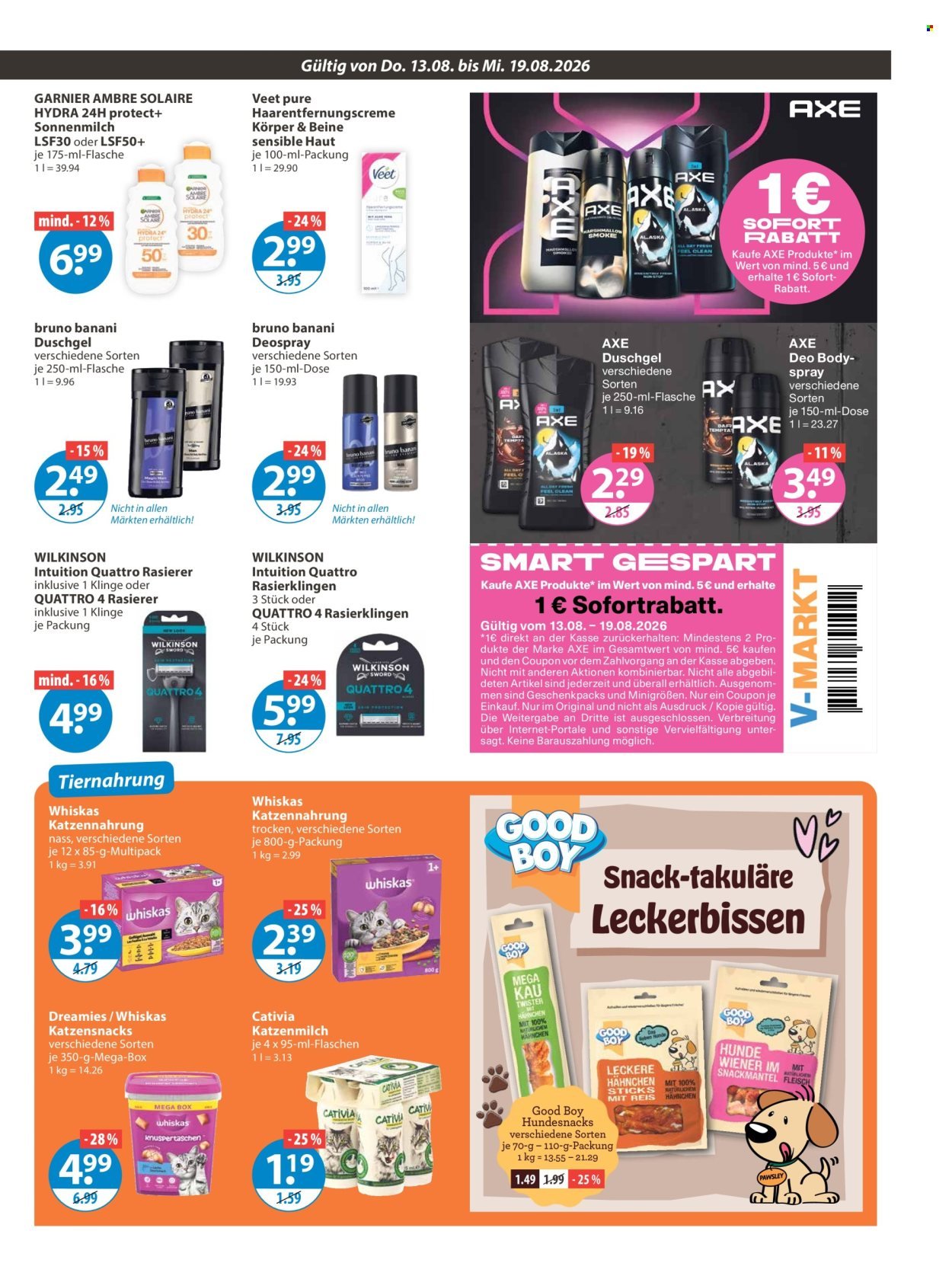 V-MARKT Prospekt - Ab Donnerstag 13.08.2026