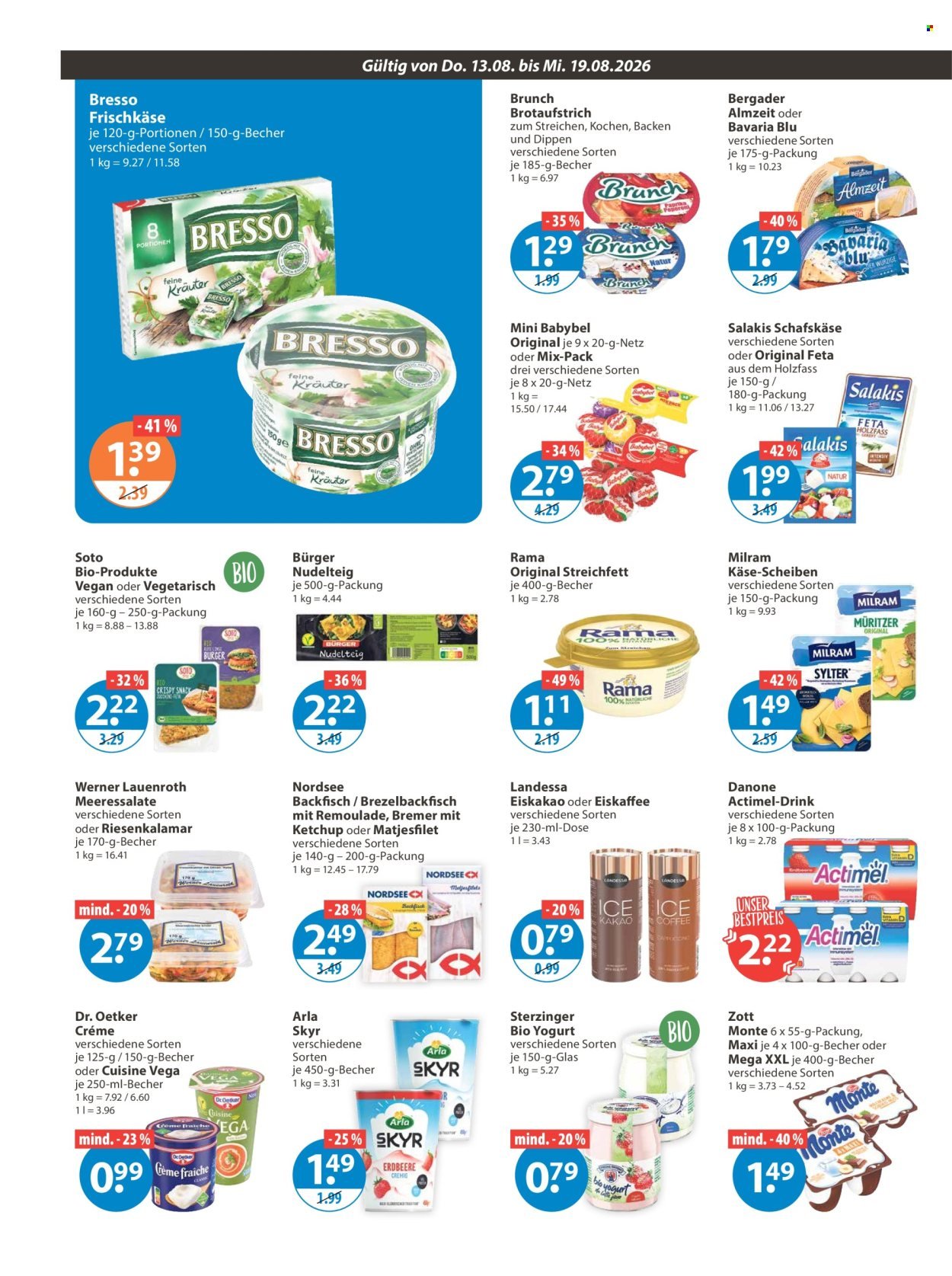 V-MARKT Prospekt - Ab Donnerstag 13.08.2026