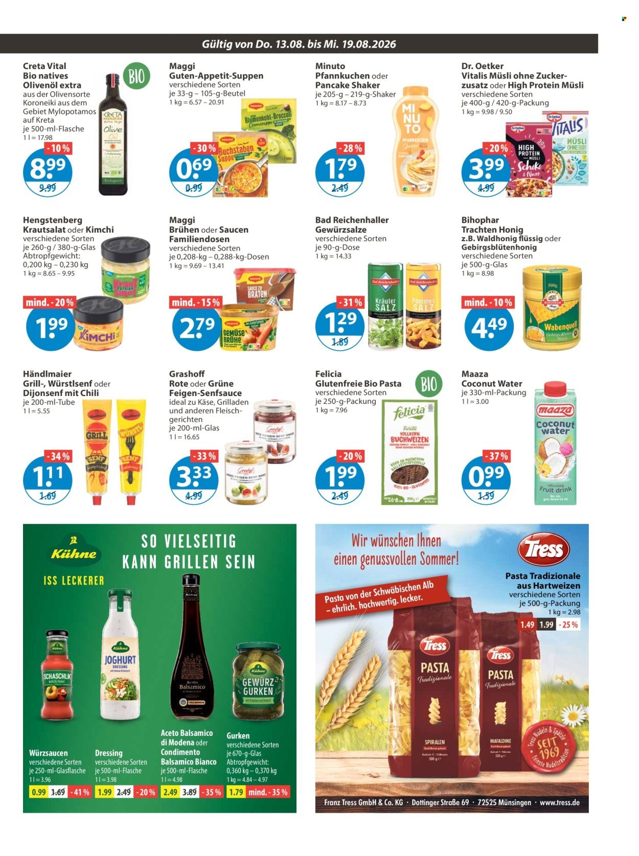 V-MARKT Prospekt - Ab Donnerstag 13.08.2026