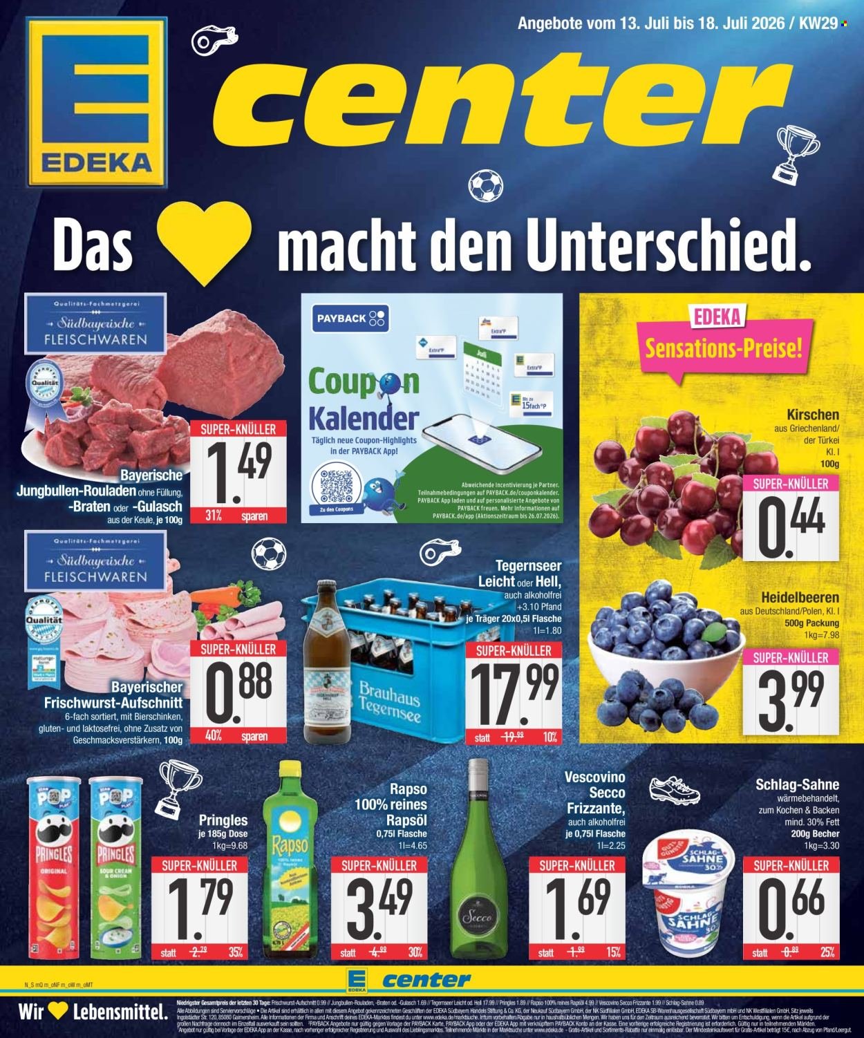 EDEKA Prospekt - Ab Montag 13.07.2026
